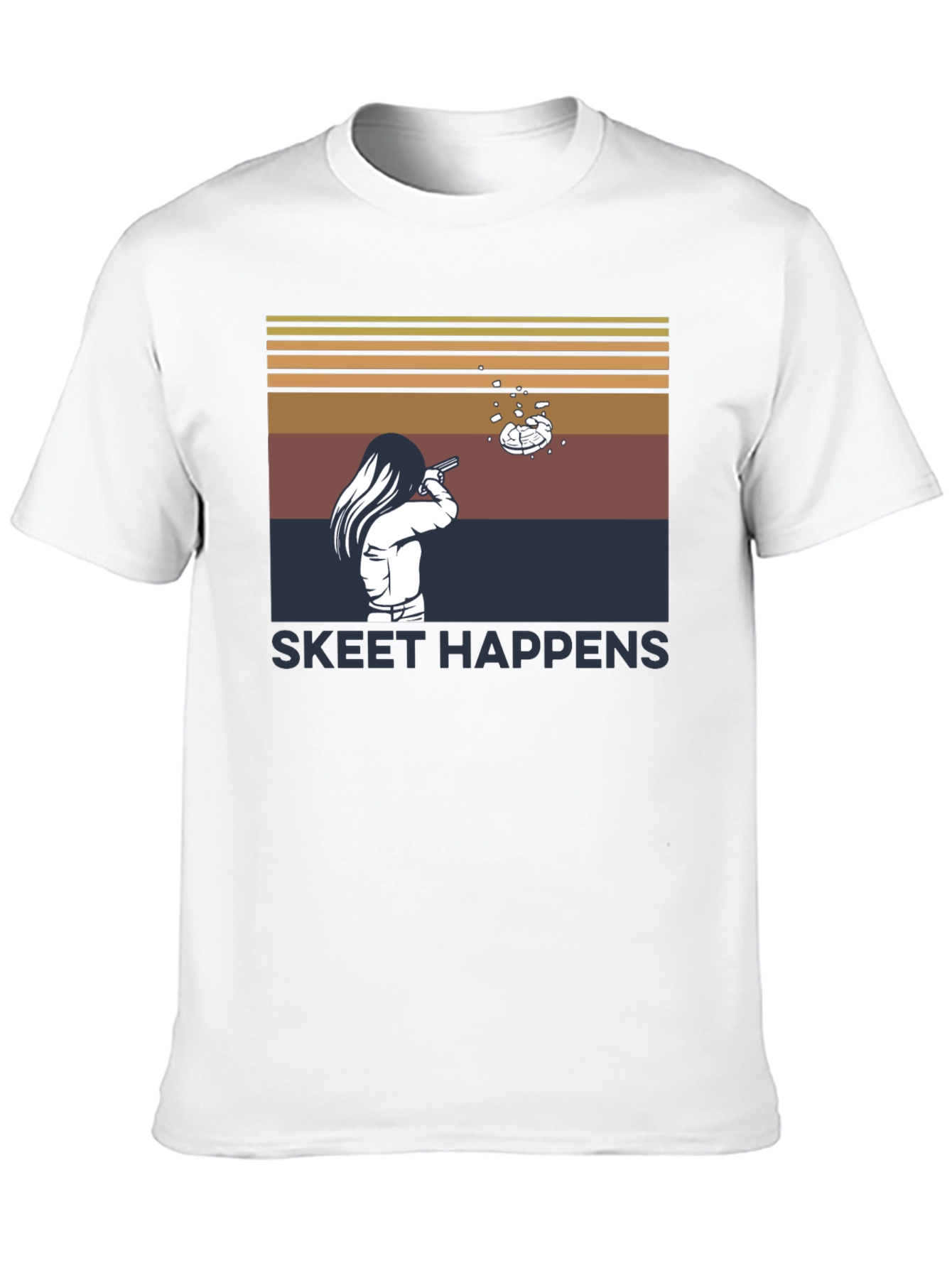 Skeet Happens T-Shirt - Clay Target Shooting Tee