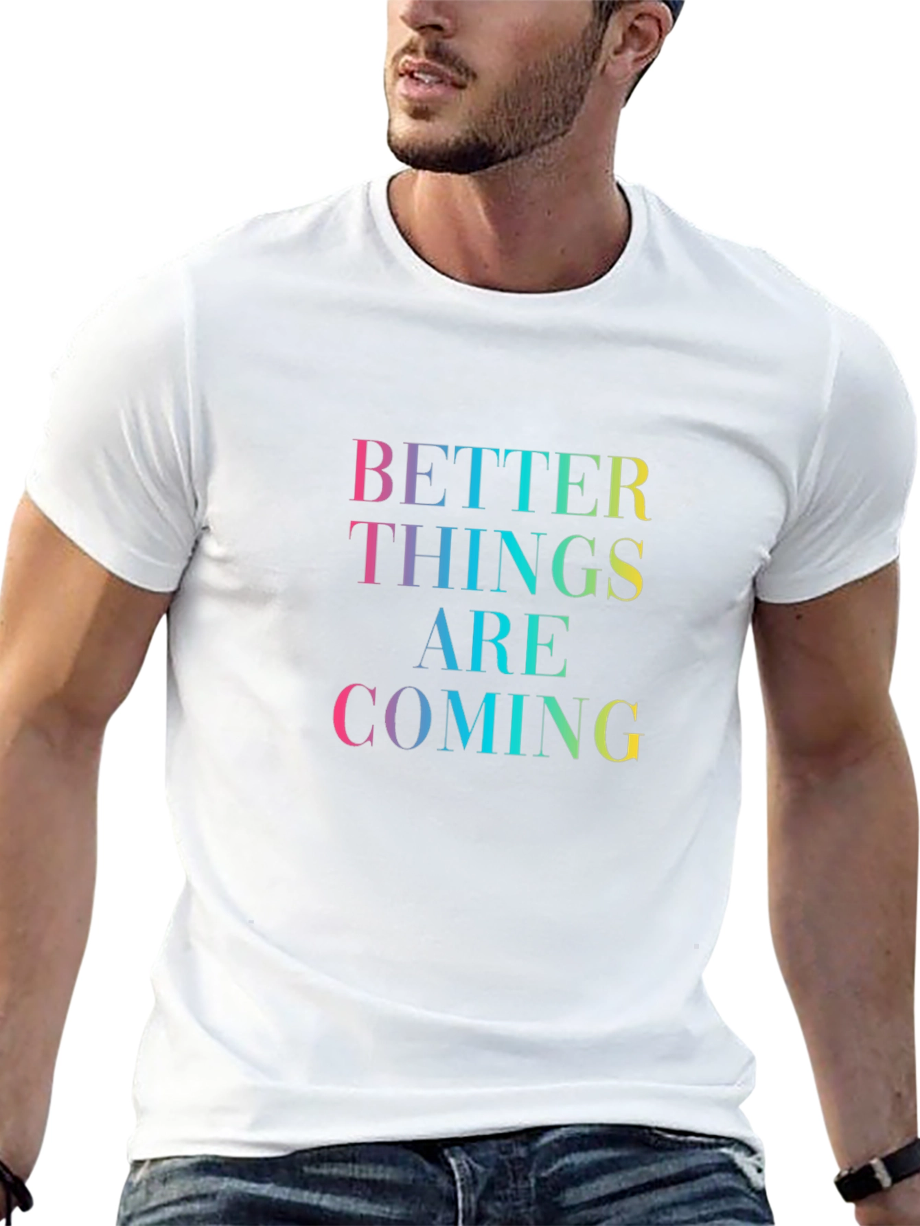 Better Things Are Coming Graphic Tee - Black T-Shirt