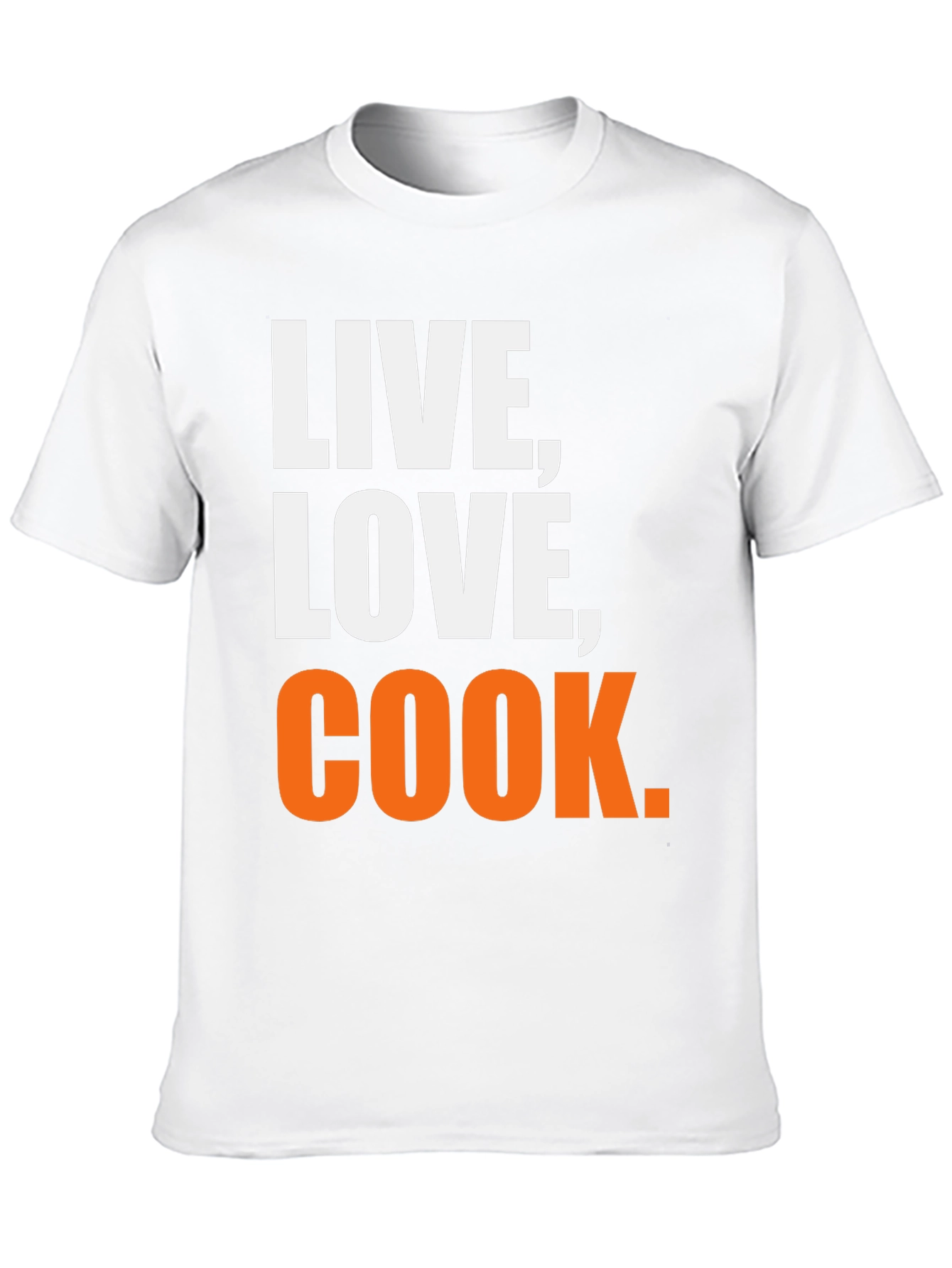Live Love Cook Graphic T-Shirt