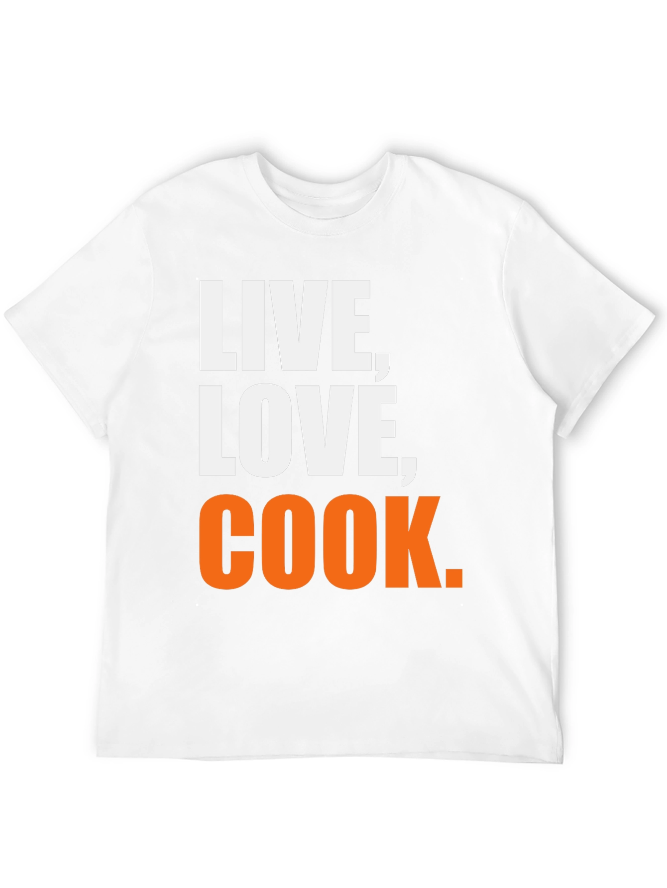 Live Love Cook Graphic T-Shirt