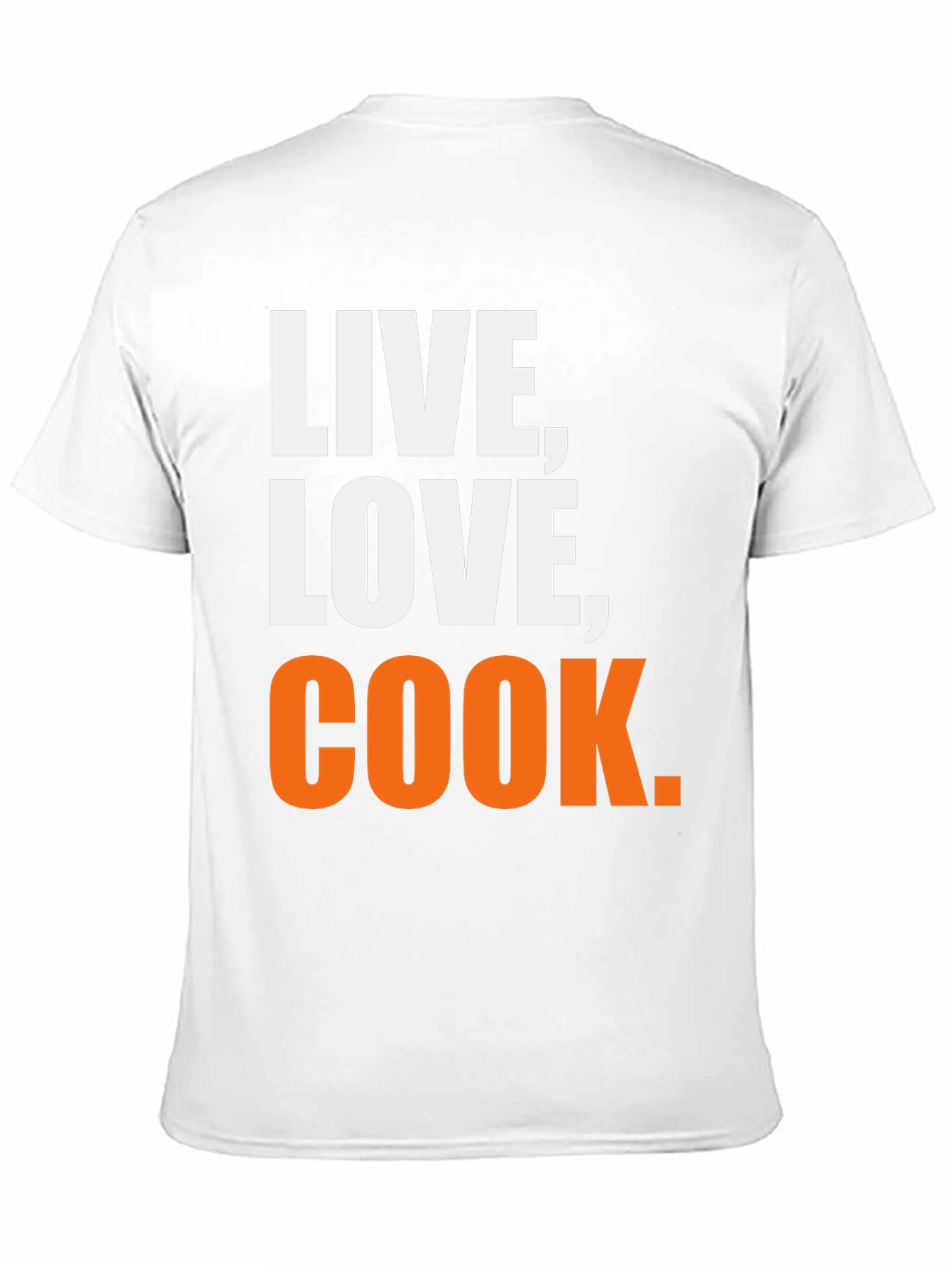 Live Love Cook Graphic T-Shirt