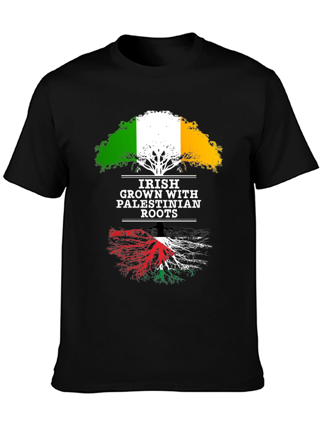 Irish Grown with Palestinian Roots T-Shirt
