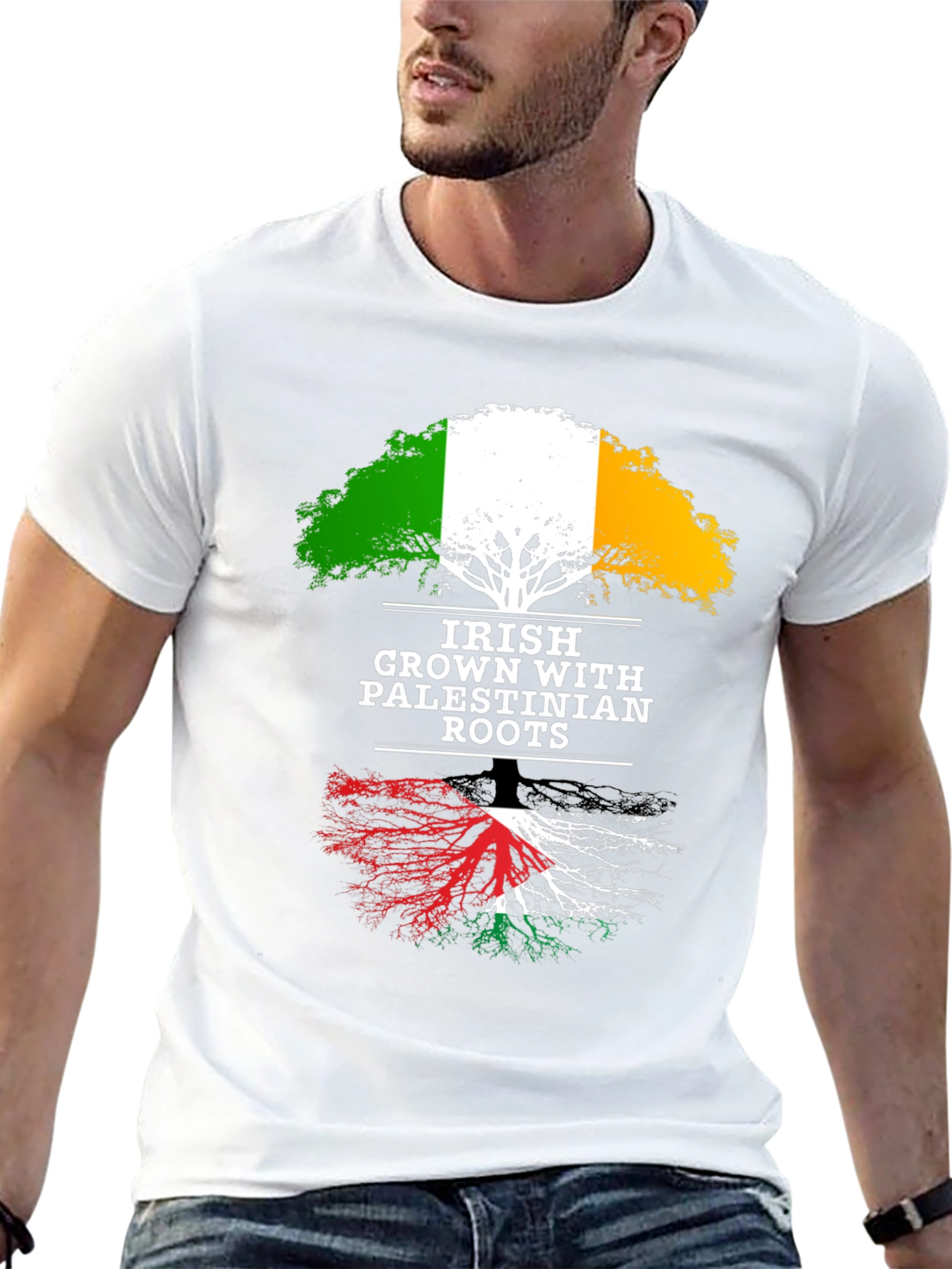 Irish Grown with Palestinian Roots T-Shirt