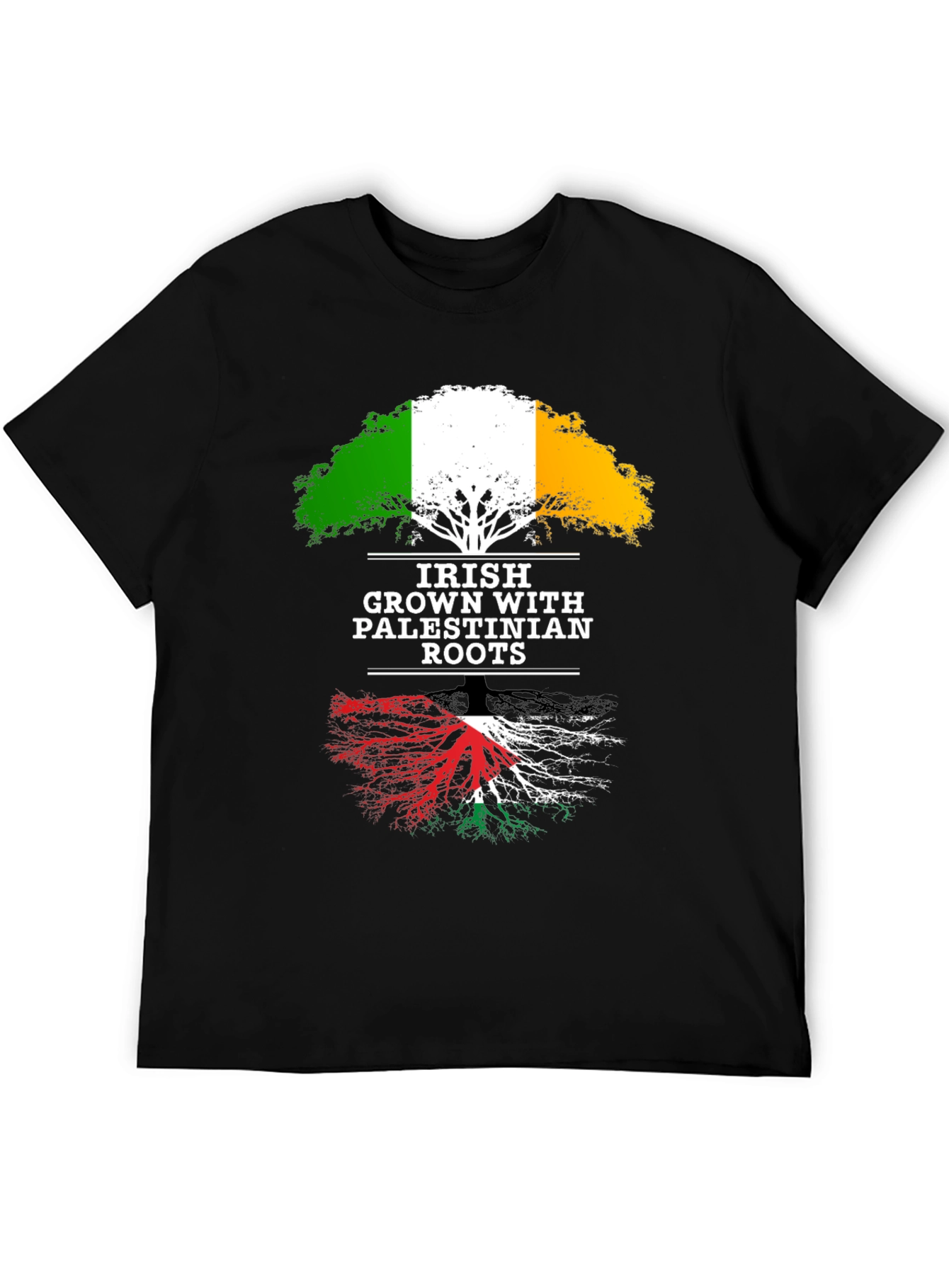 Irish Grown with Palestinian Roots T-Shirt