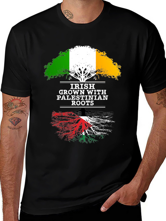 Irish Grown with Palestinian Roots T-Shirt