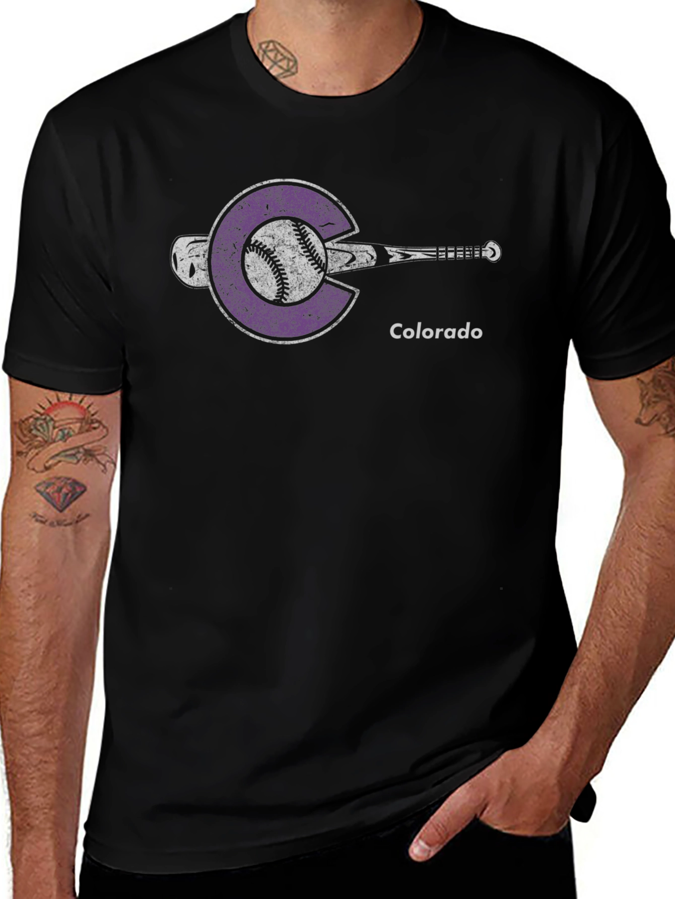 Colorado Baseball Graphic Tee