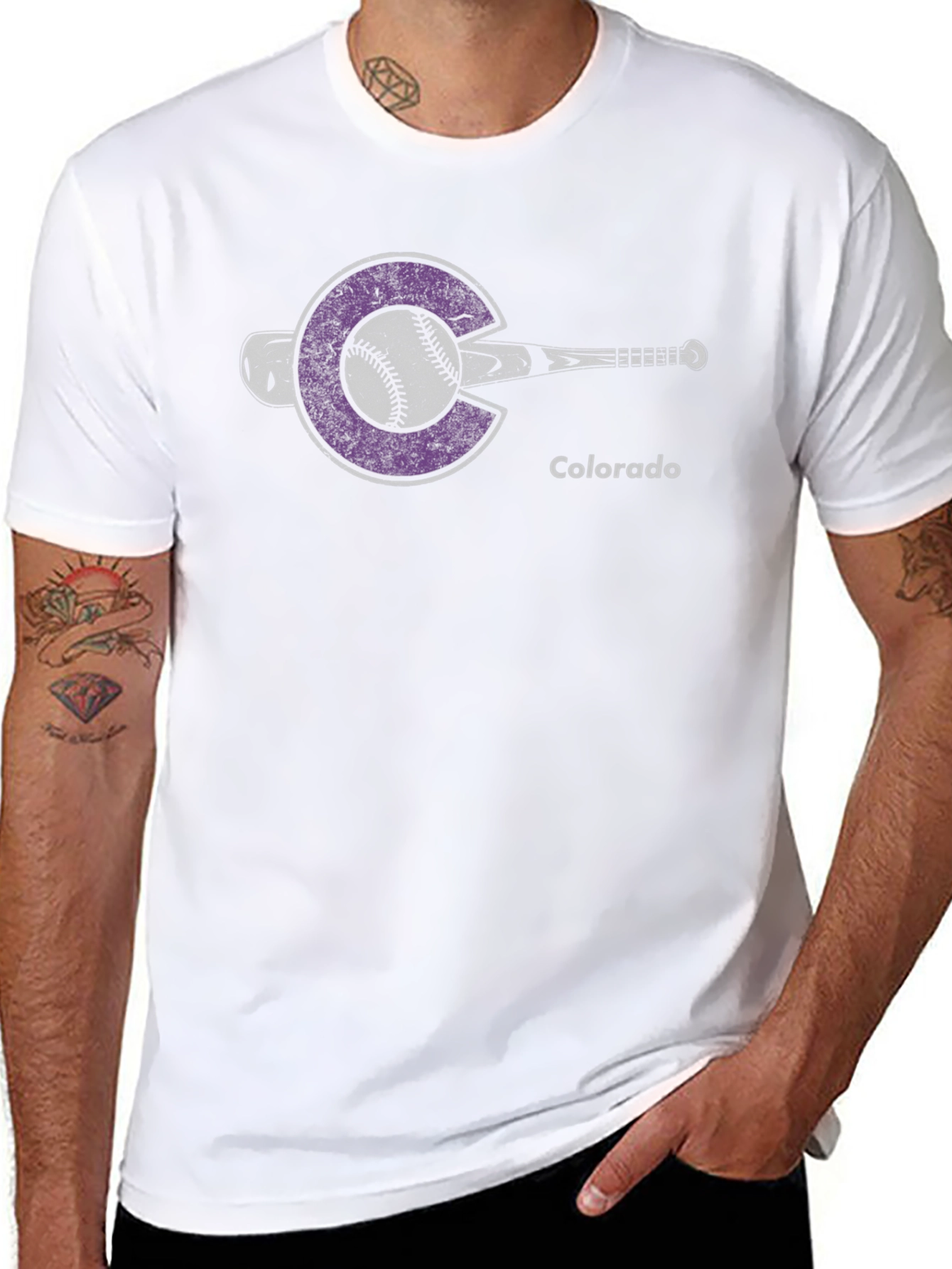 Colorado Baseball Graphic Tee
