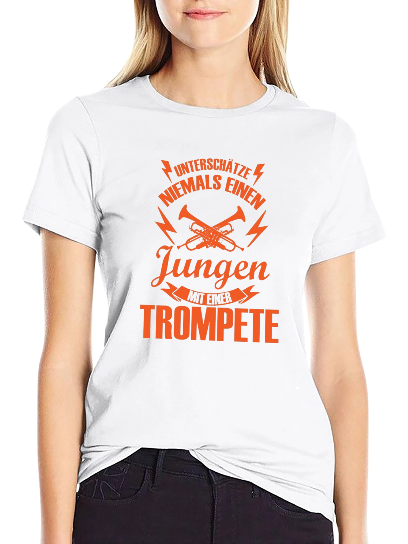 Never Underestimate a Boy with a Trumpet T-Shirt