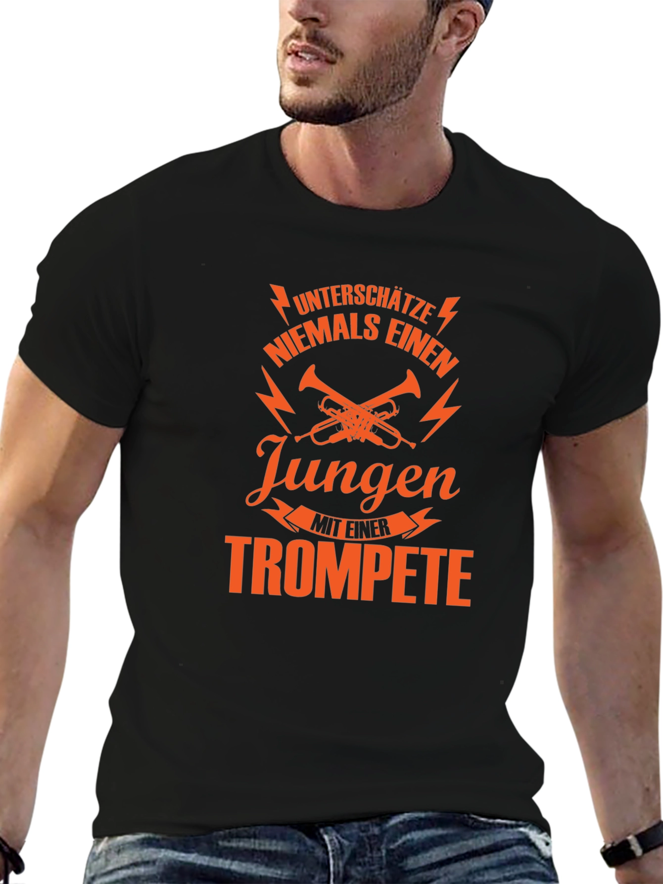 Never Underestimate a Boy with a Trumpet T-Shirt