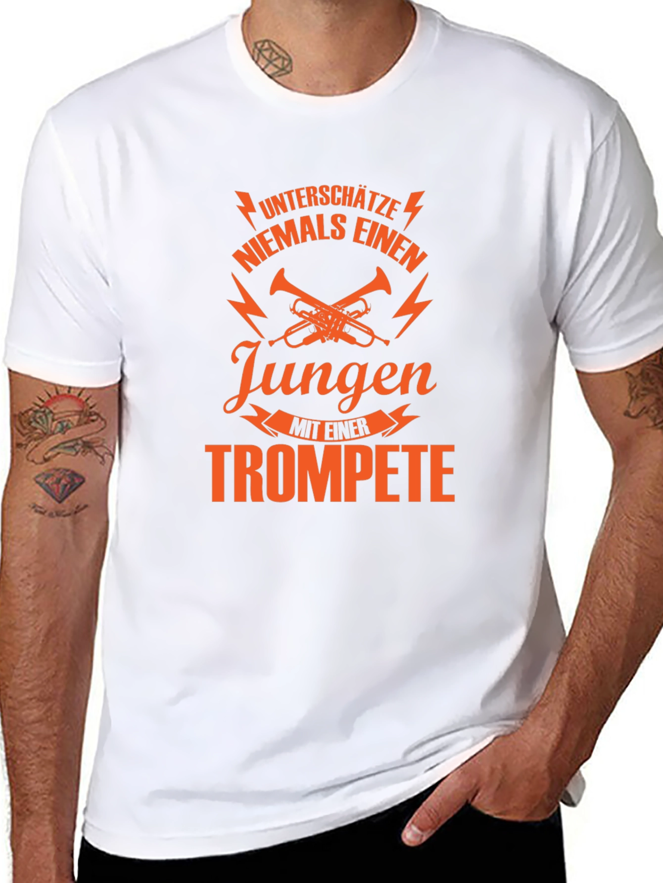 Never Underestimate a Boy with a Trumpet T-Shirt