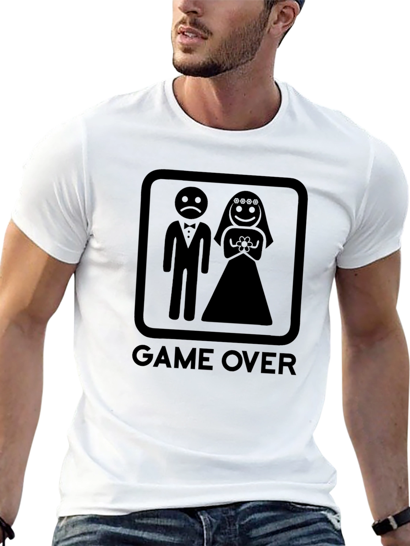 Game Over Wedding T-Shirt