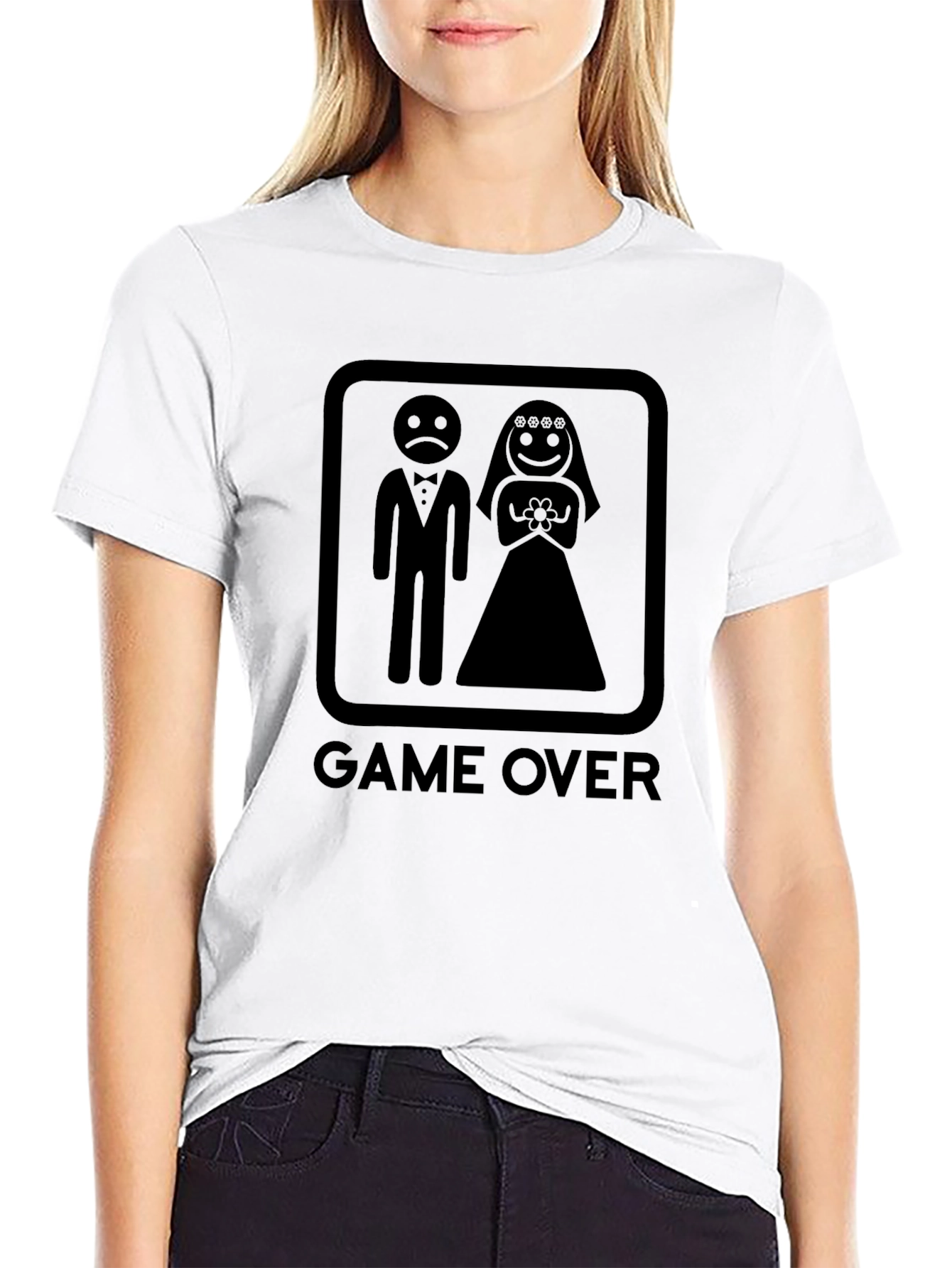 Game Over Wedding T-Shirt