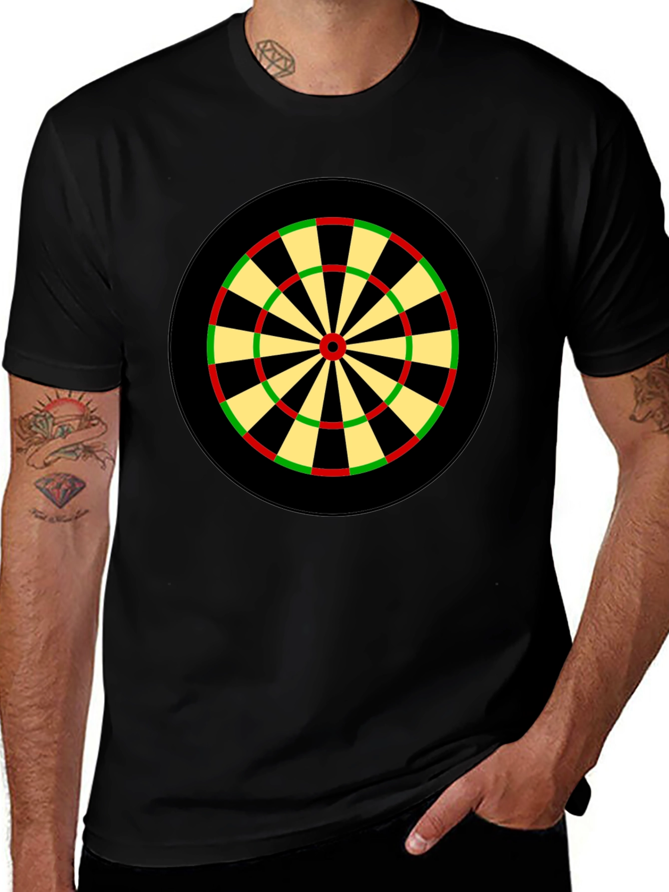 Darts Target Graphic Tee - Classic Game