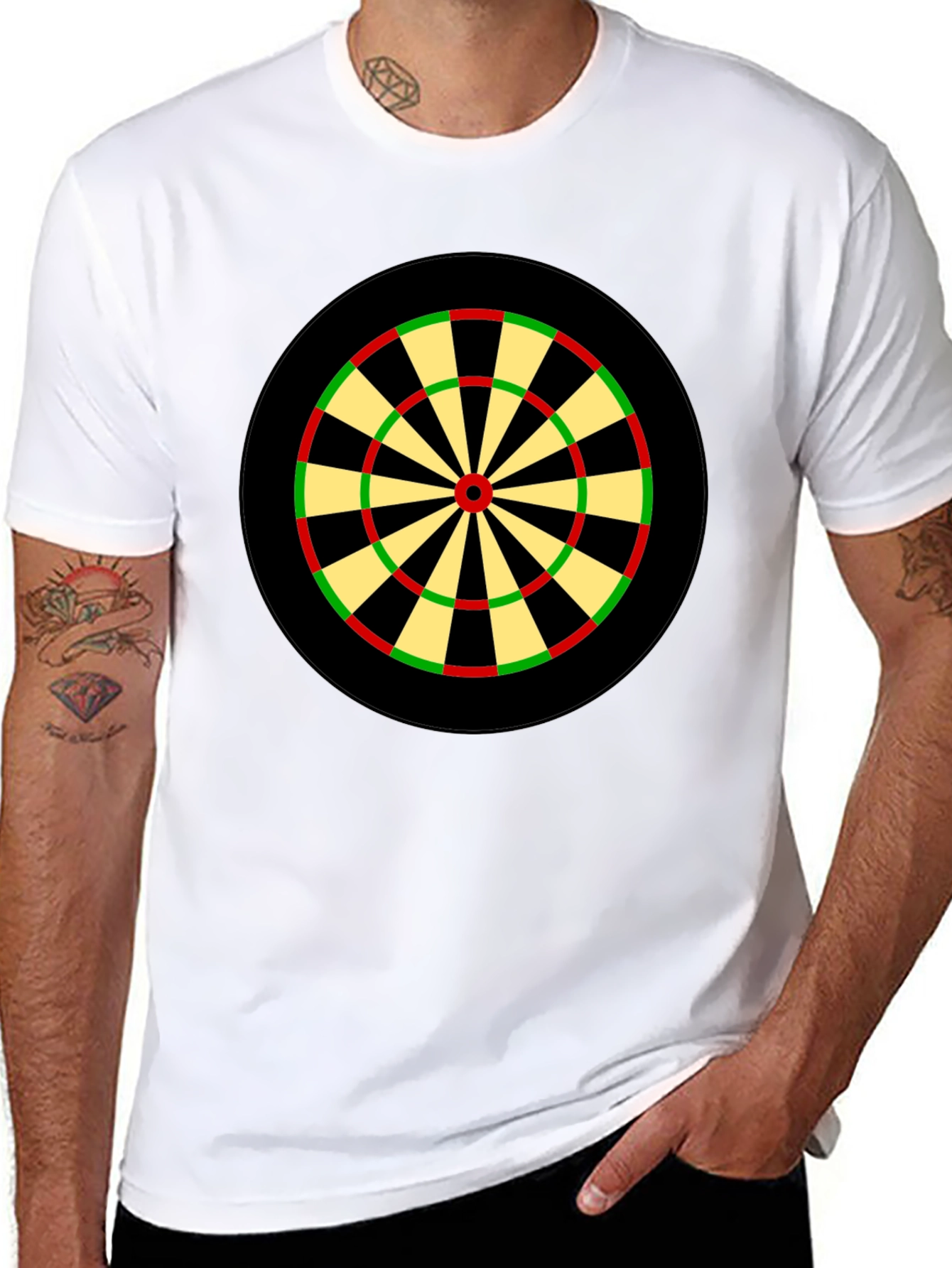 Darts Target Graphic Tee - Classic Game