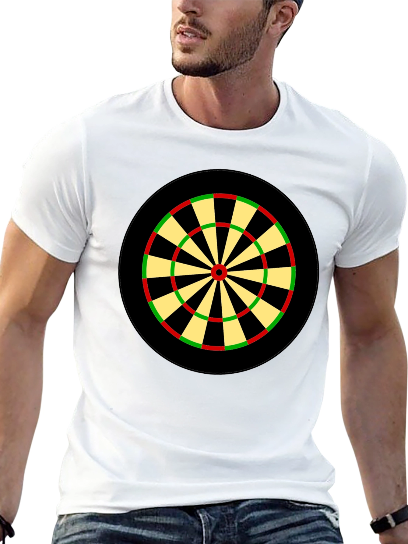 Darts Target Graphic Tee - Classic Game