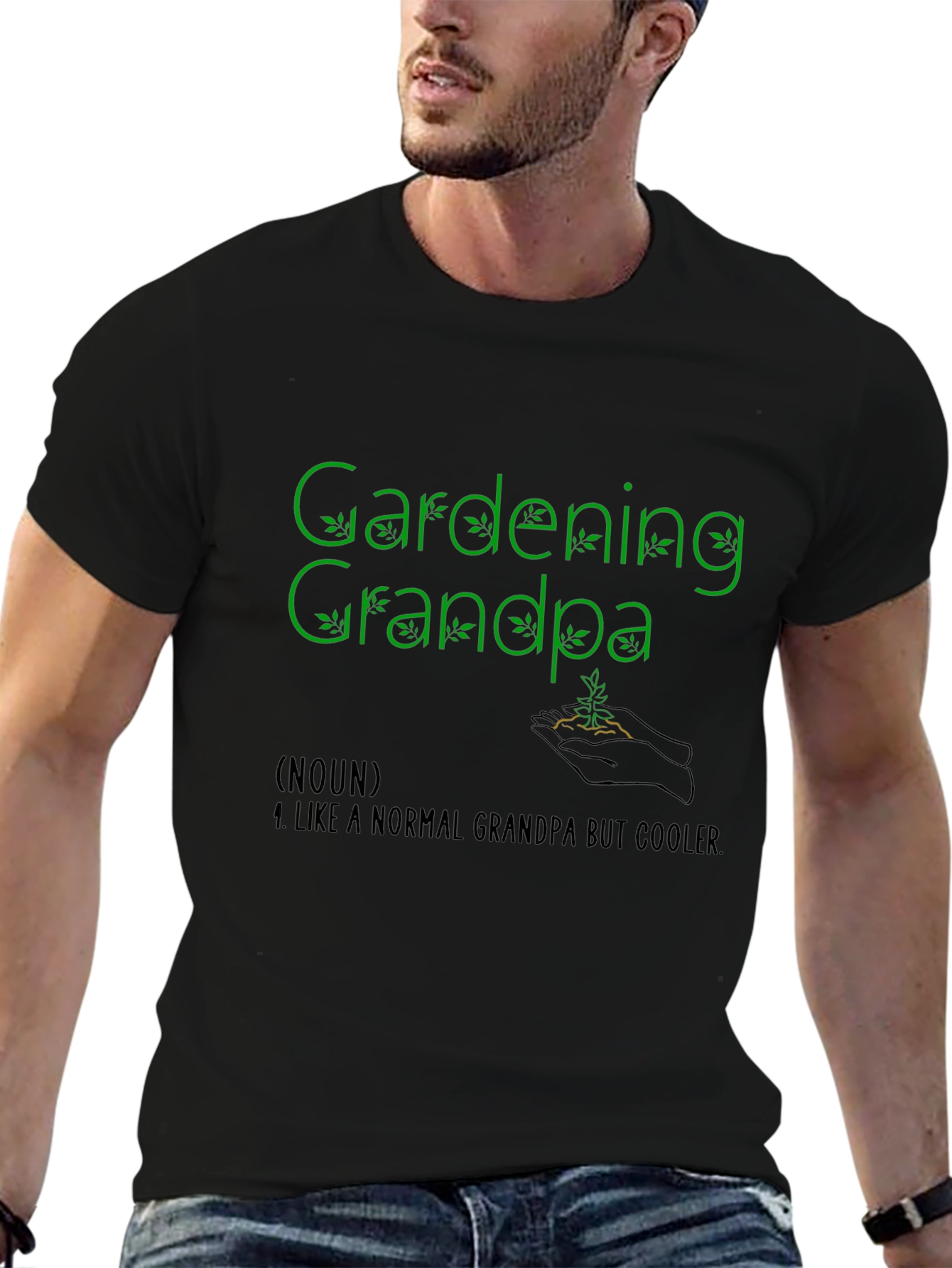 Gardening Grandpa T-Shirt - Cool Grandpa Tee