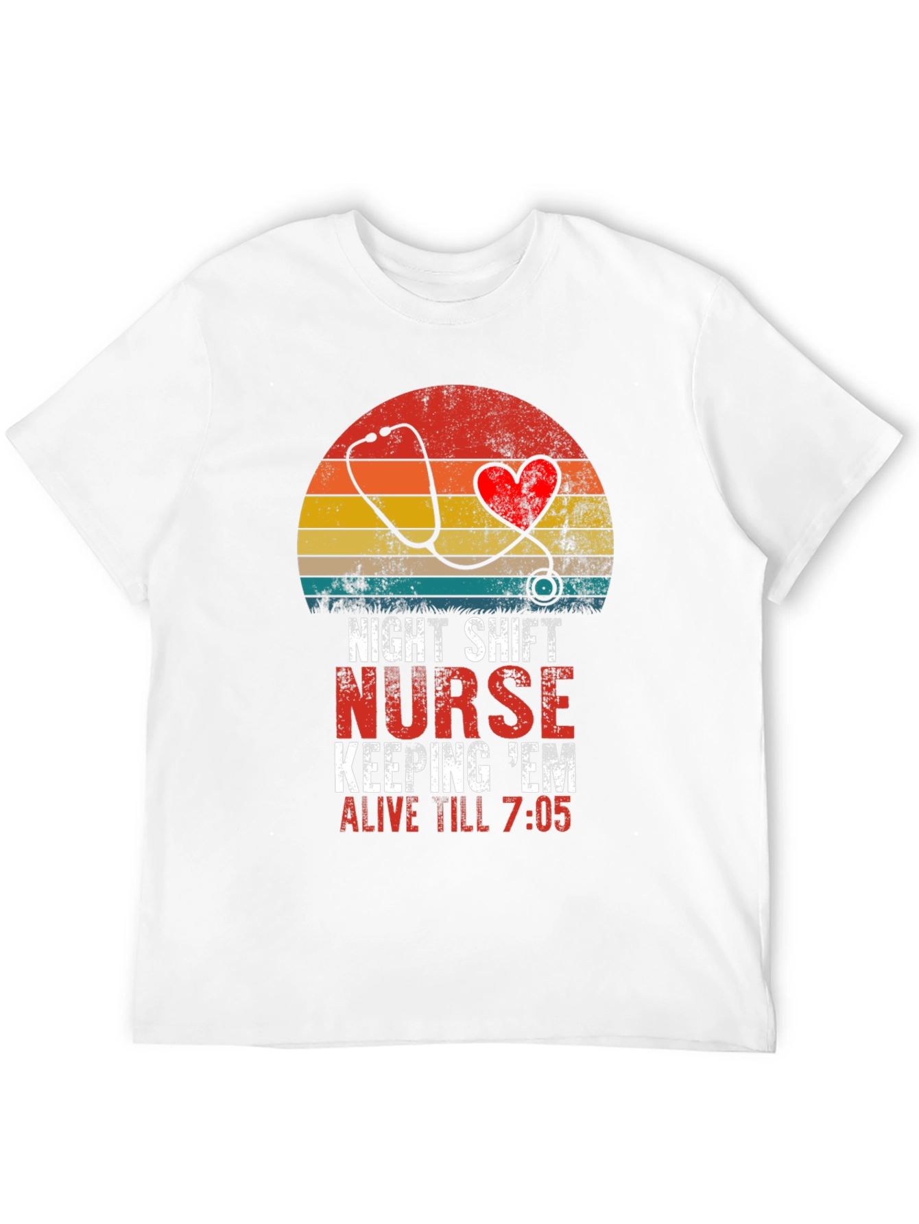 Night Shift Nurse Graphic T-Shirt