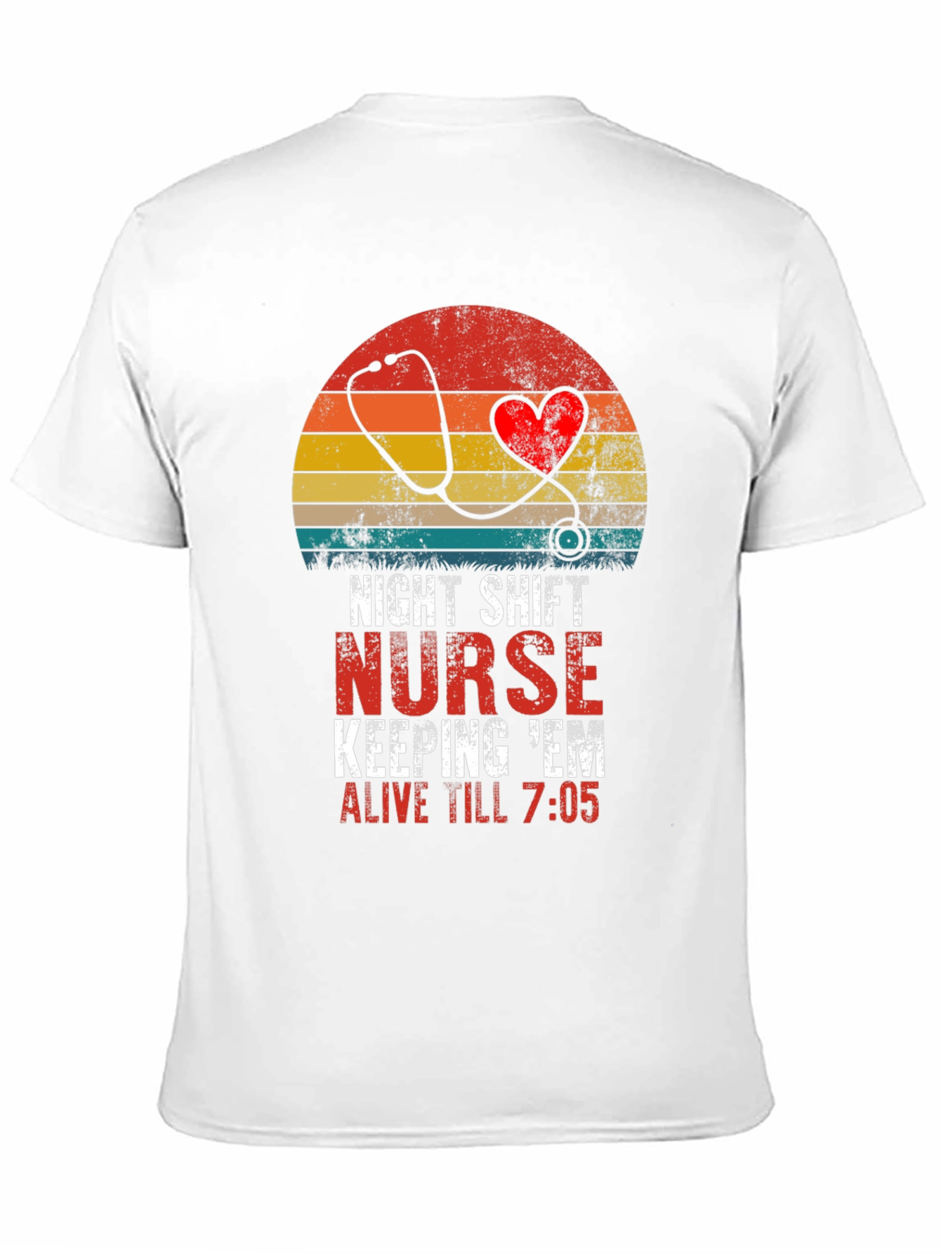 Night Shift Nurse Graphic T-Shirt