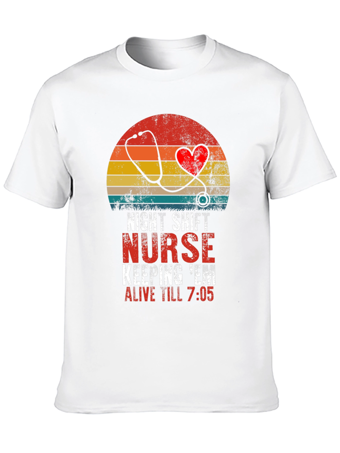 Night Shift Nurse Graphic T-Shirt