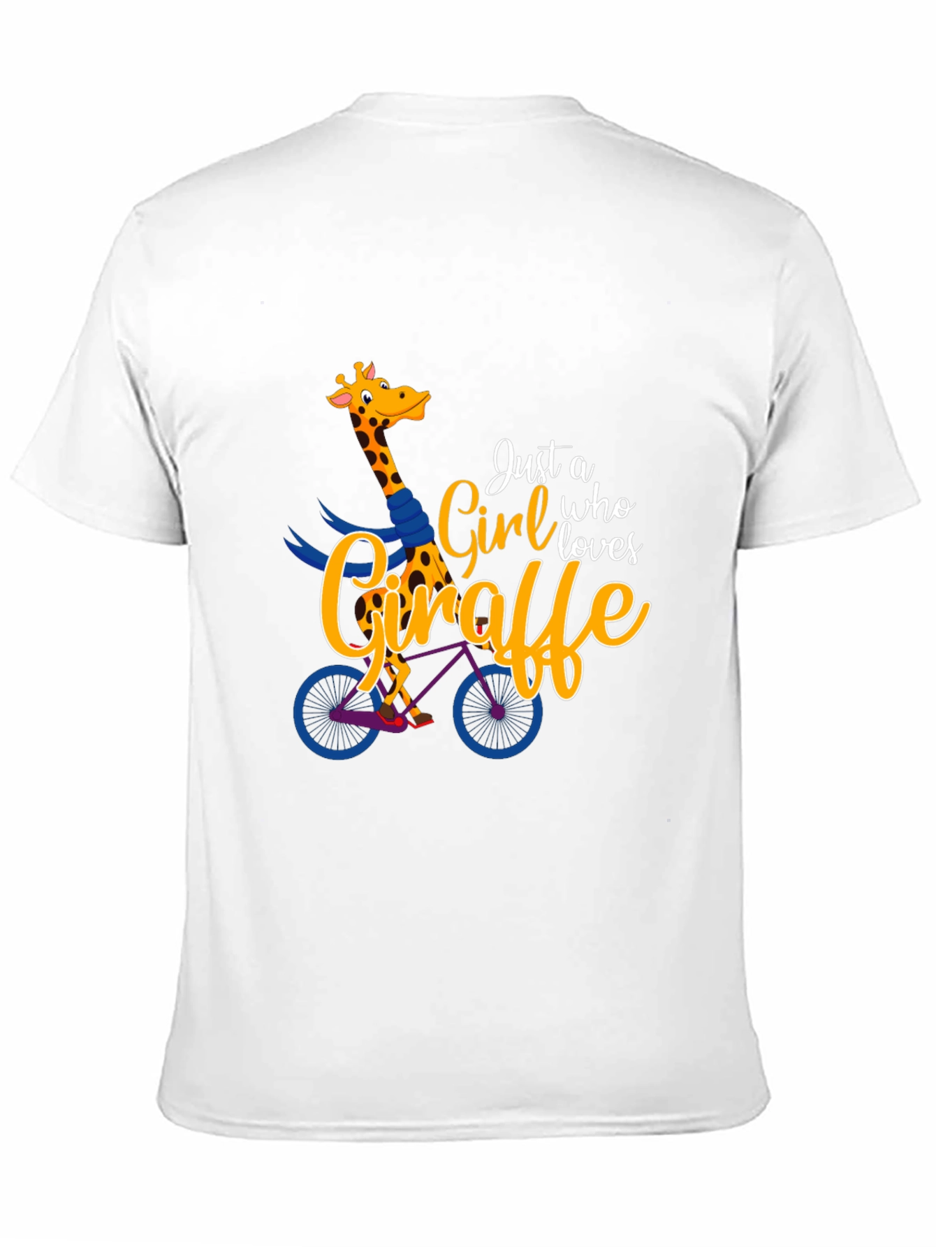 Giraffe Lover Graphic Tee - Black T-Shirt