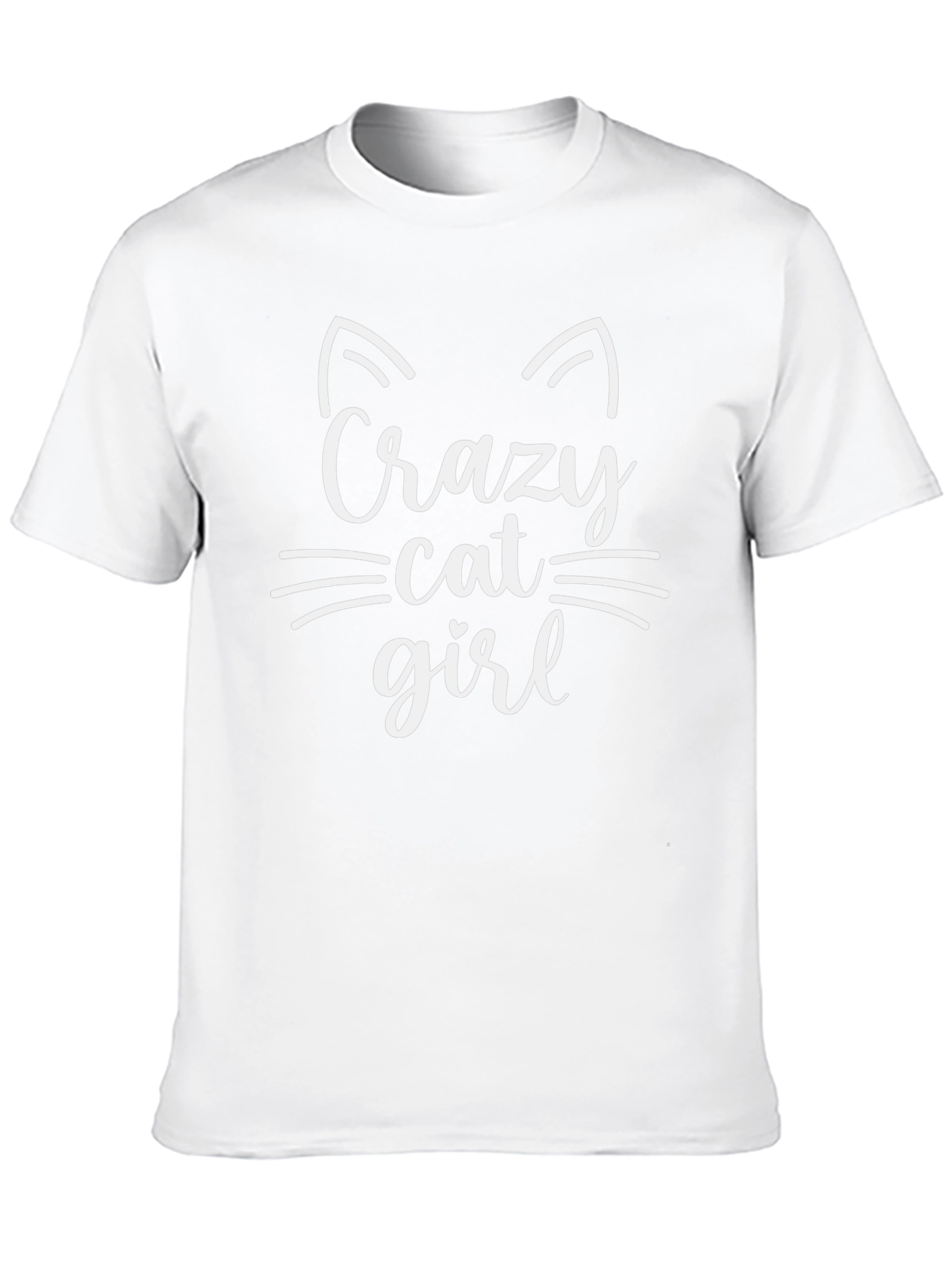 Crazy Cat Girl T-Shirt