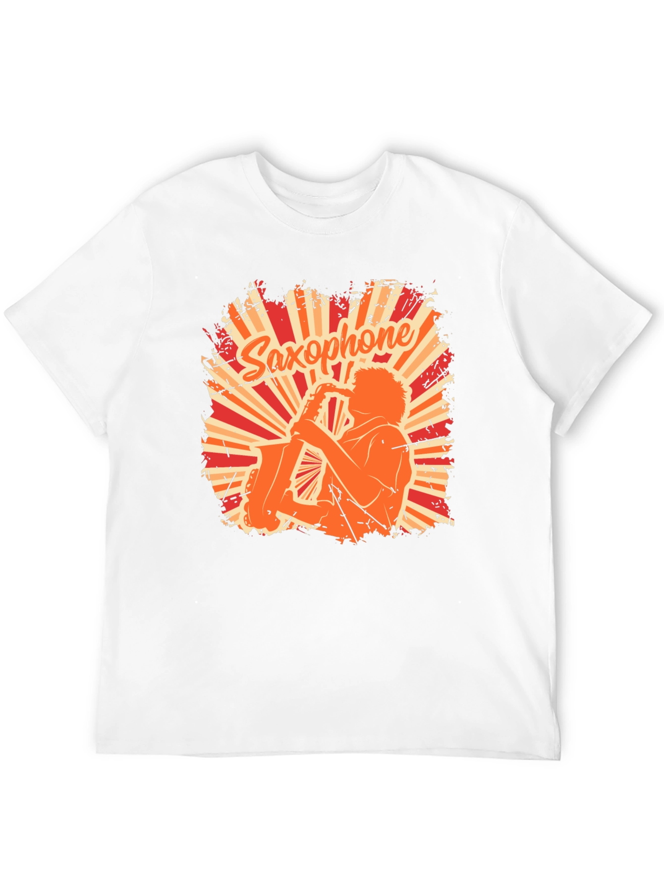 Saxophone Player Graphic Tee - Cool Musician T-Shirt