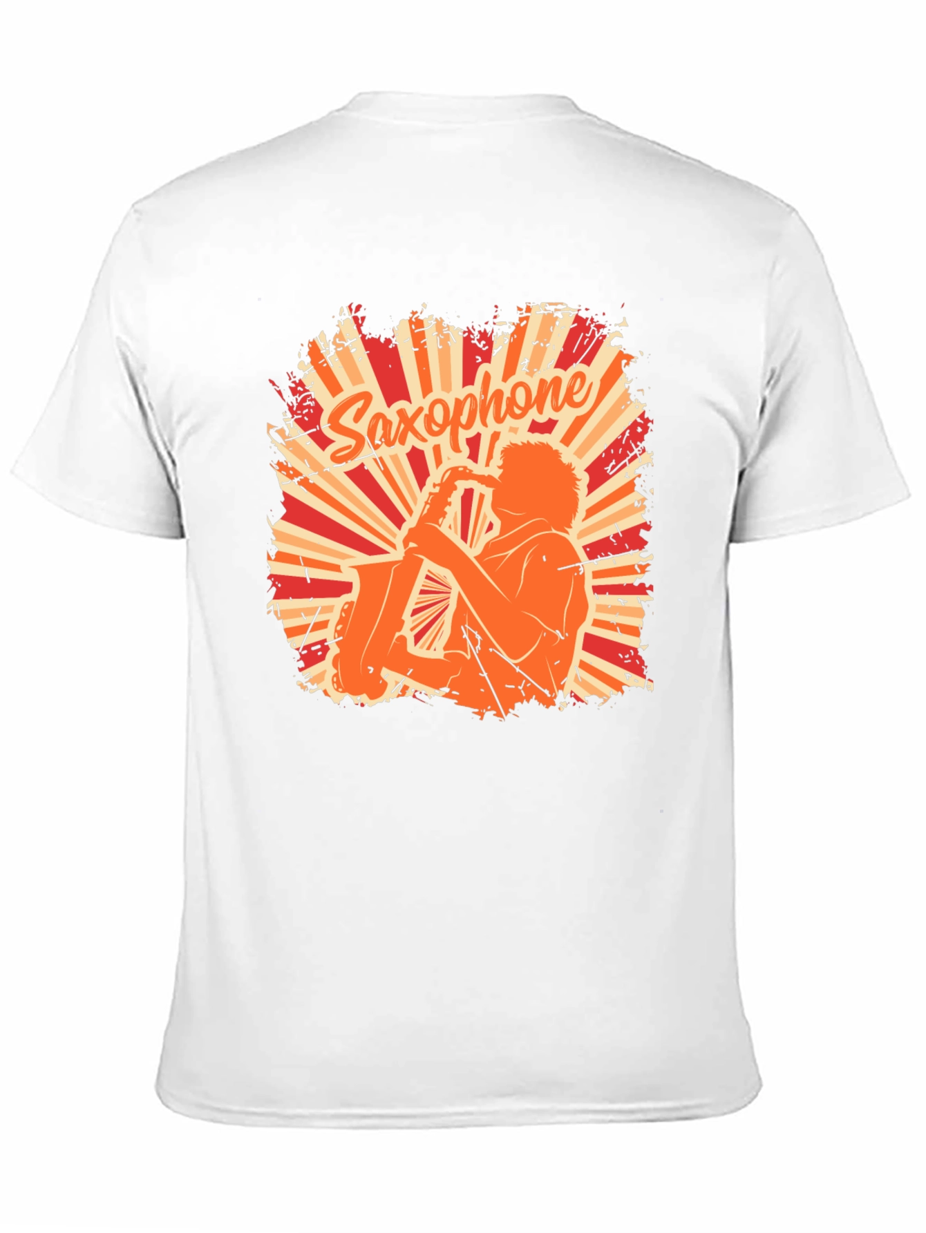 Saxophone Player Graphic Tee - Cool Musician T-Shirt