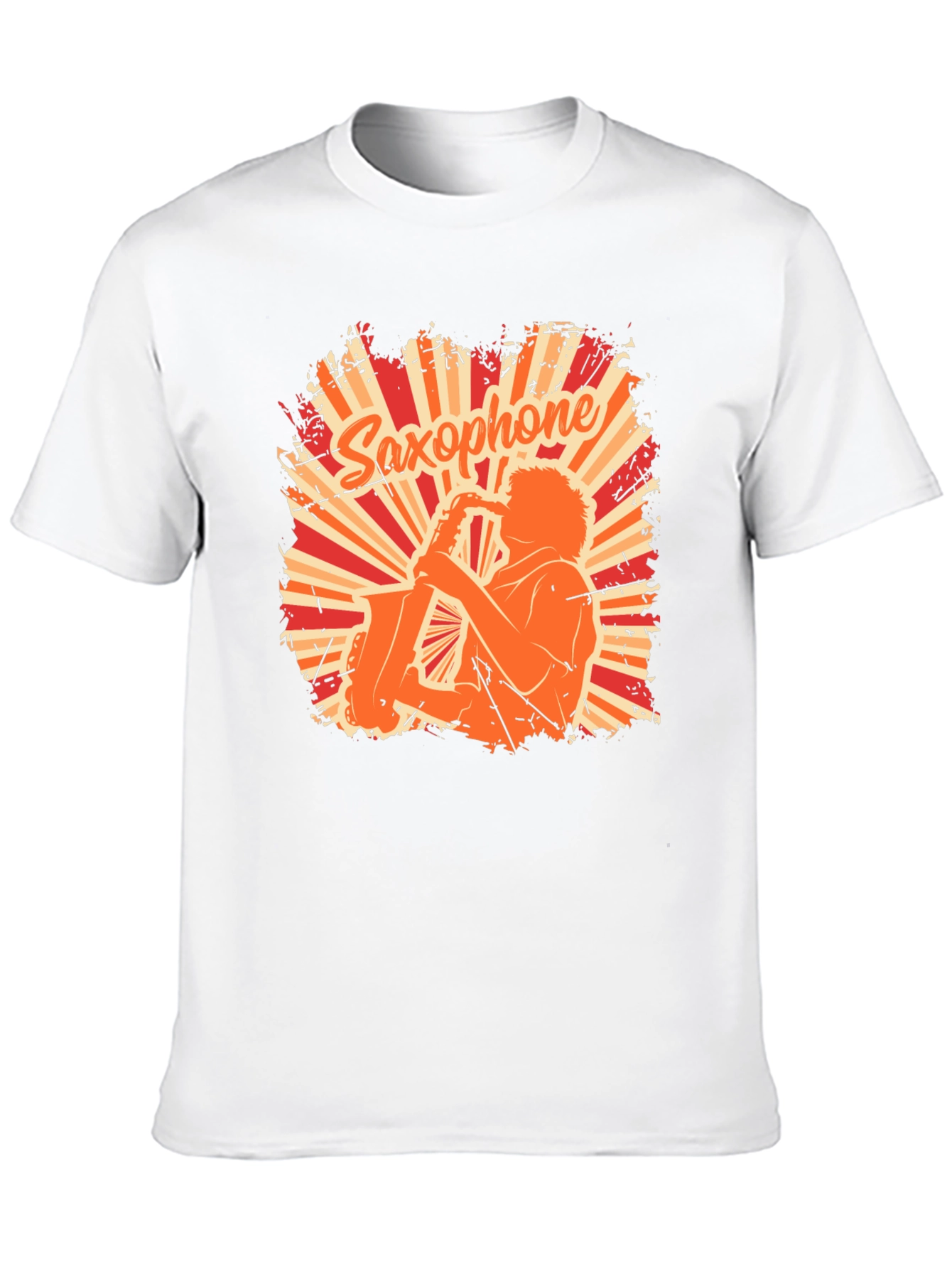 Saxophone Player Graphic Tee - Cool Musician T-Shirt