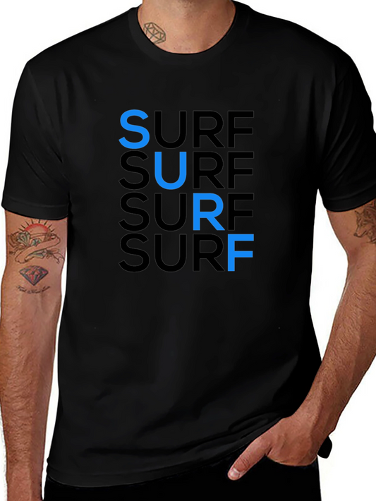 Surf Tee: Cool Cotton Graphic T-Shirt