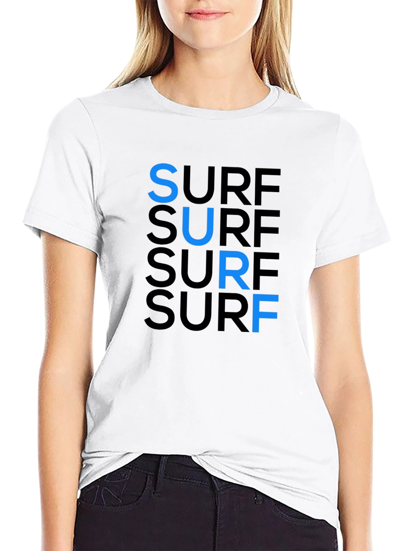 Surf Tee: Cool Cotton Graphic T-Shirt