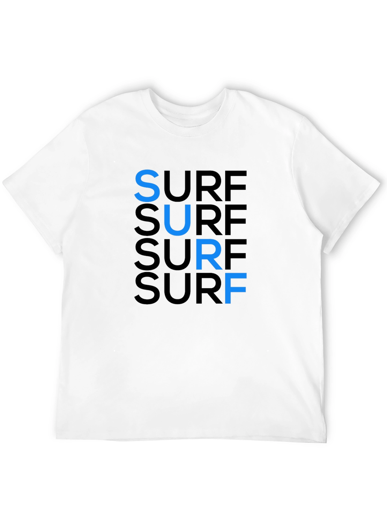 Surf Tee: Cool Cotton Graphic T-Shirt