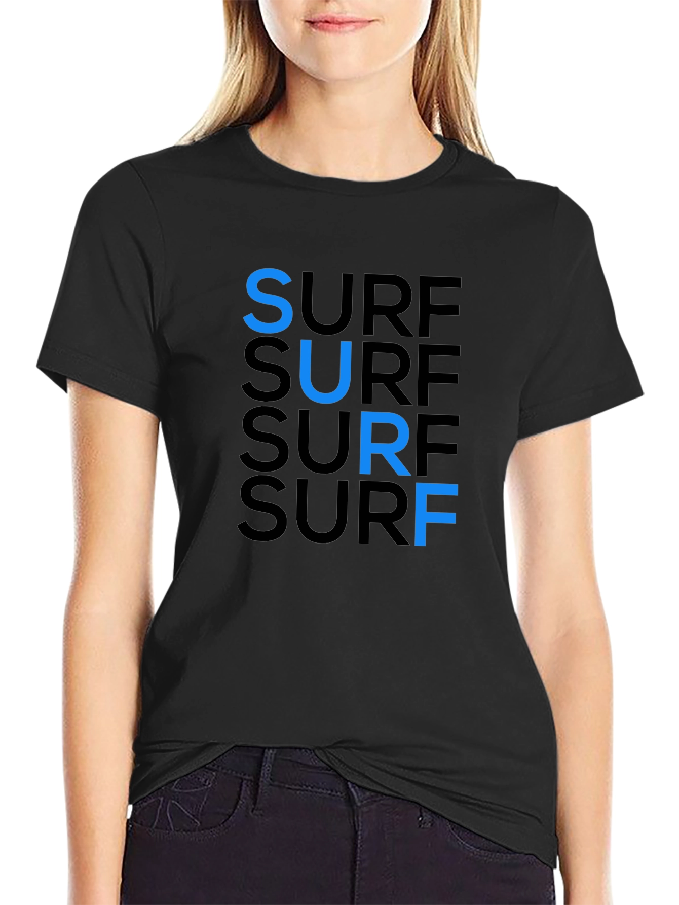Surf Tee: Cool Cotton Graphic T-Shirt