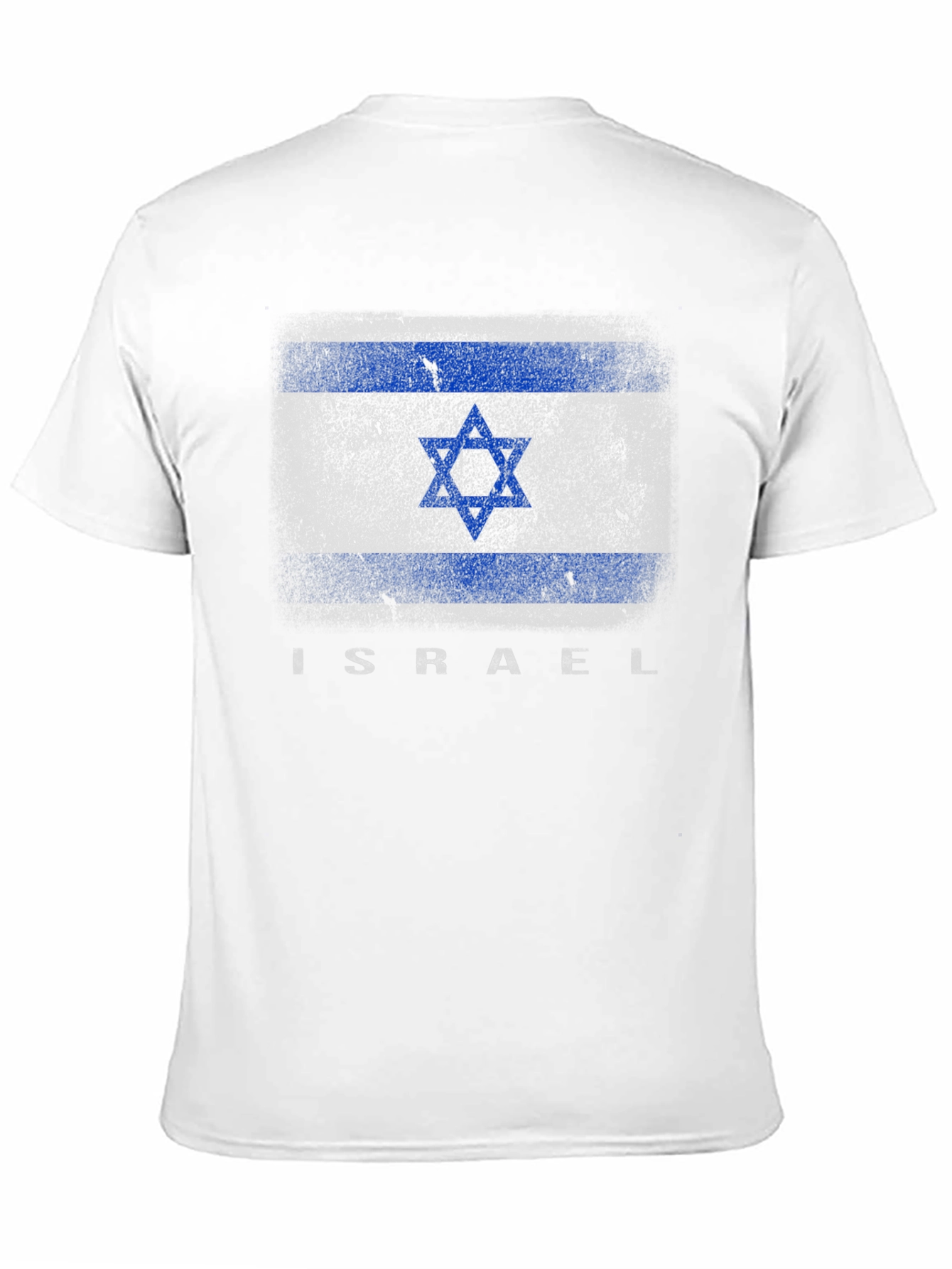 Israel Flag Graphic T-Shirt - Black