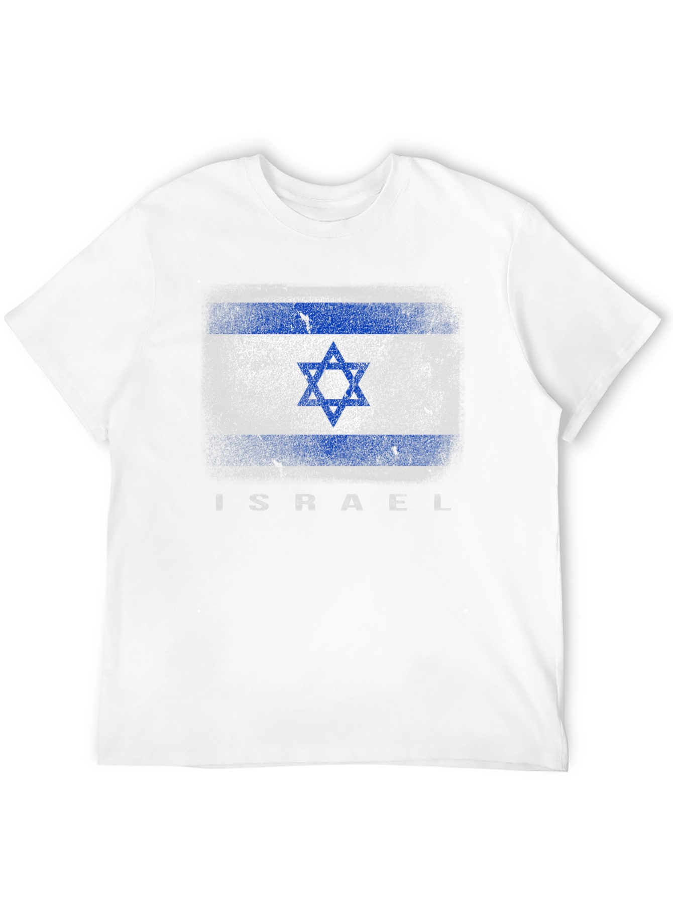 Israel Flag Graphic T-Shirt - Black