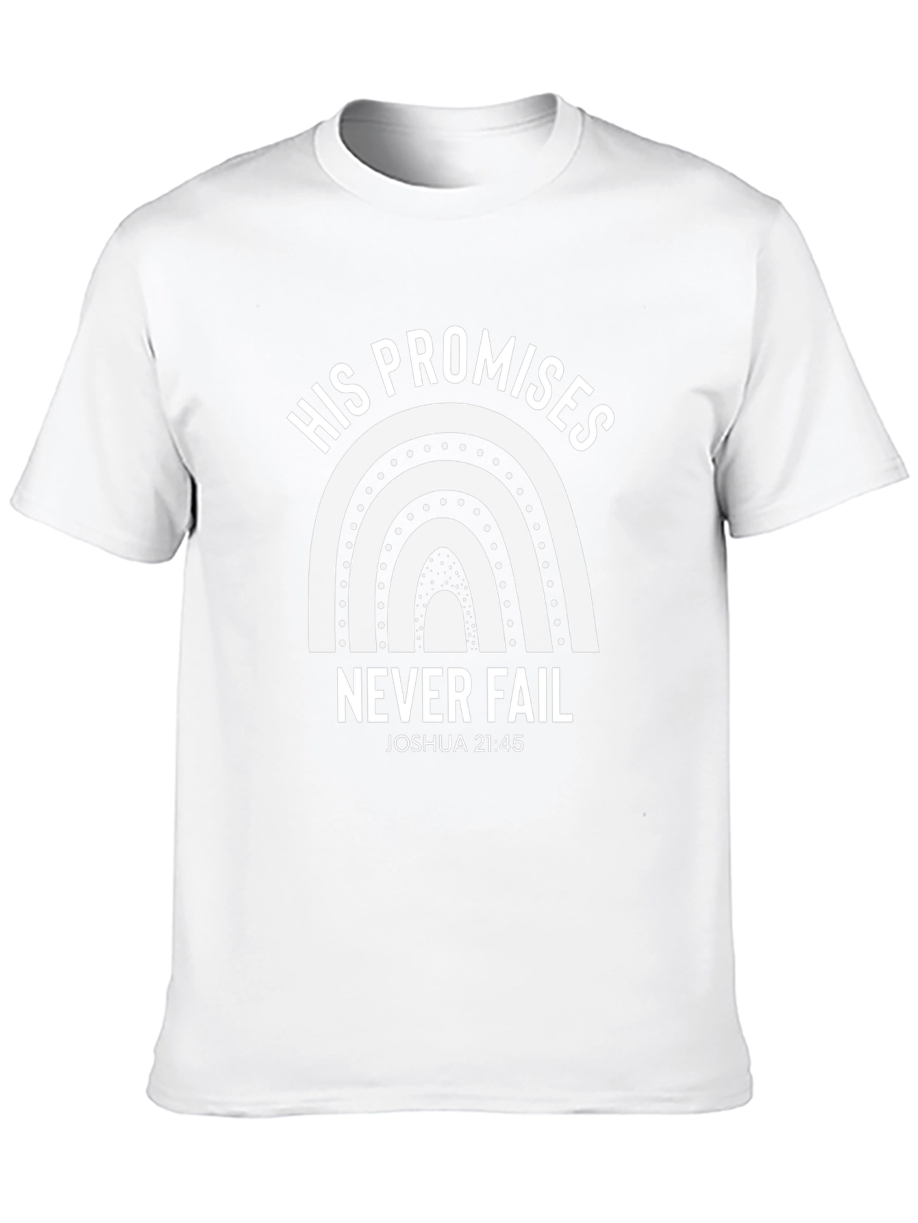 Faithful Promise Tee: His Promises Never Fail Christian T-Shirt