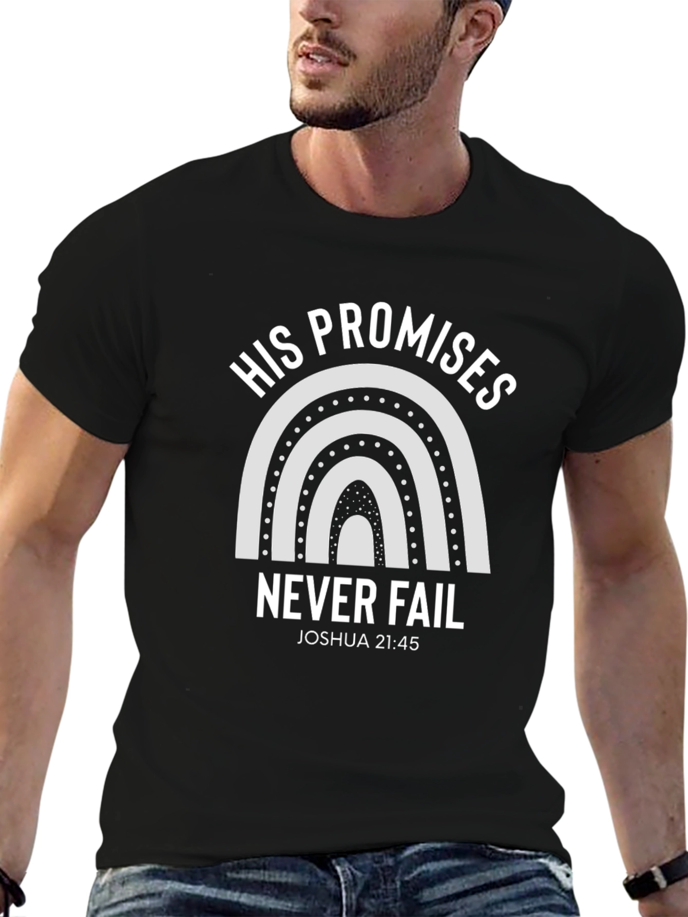 Faithful Promise Tee: His Promises Never Fail Christian T-Shirt