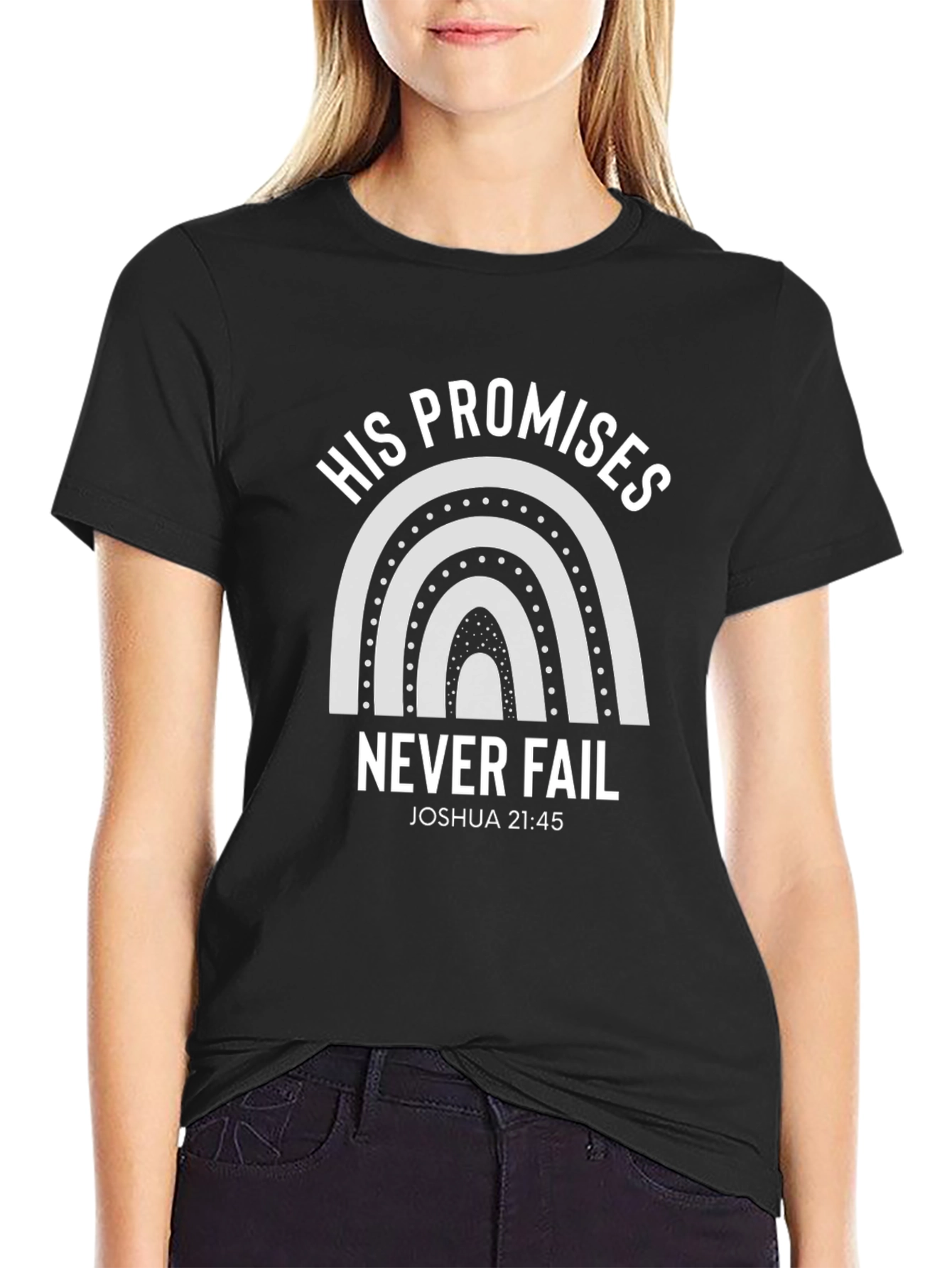 Faithful Promise Tee: His Promises Never Fail Christian T-Shirt