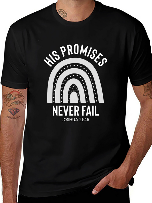 Faithful Promise Tee: His Promises Never Fail Christian T-Shirt