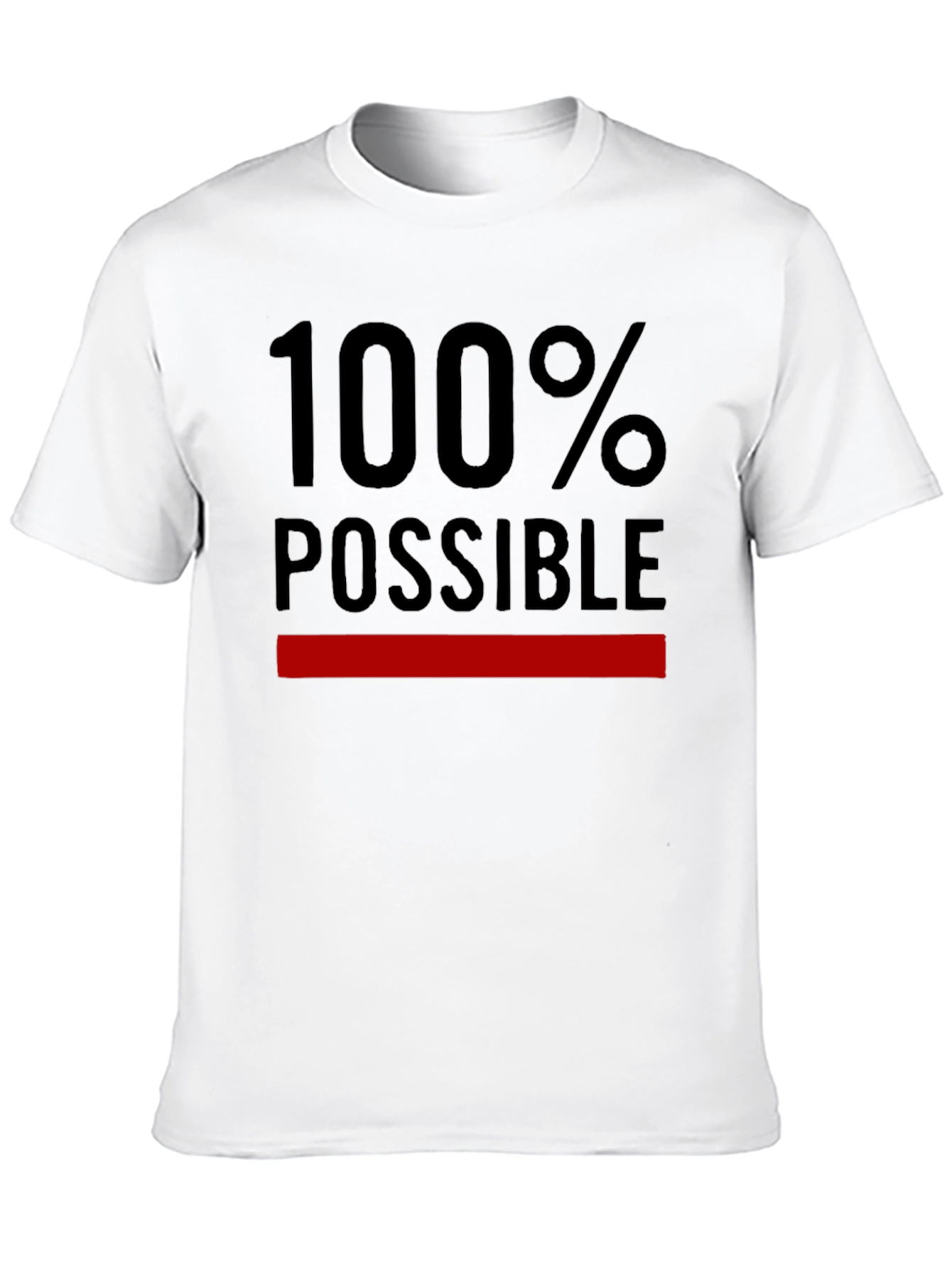 100% Possible Graphic T-Shirt - Black