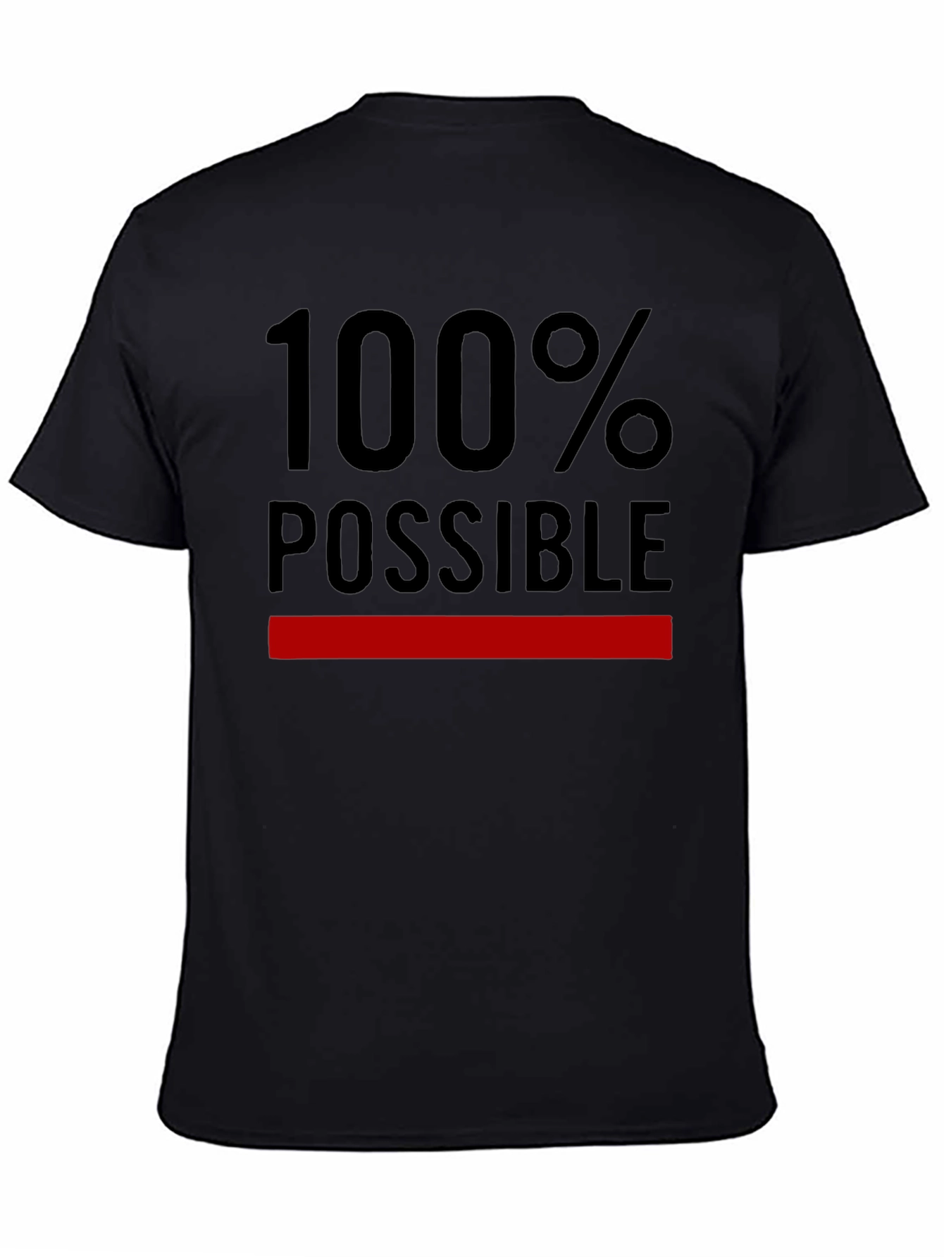 100% Possible Graphic T-Shirt - Black
