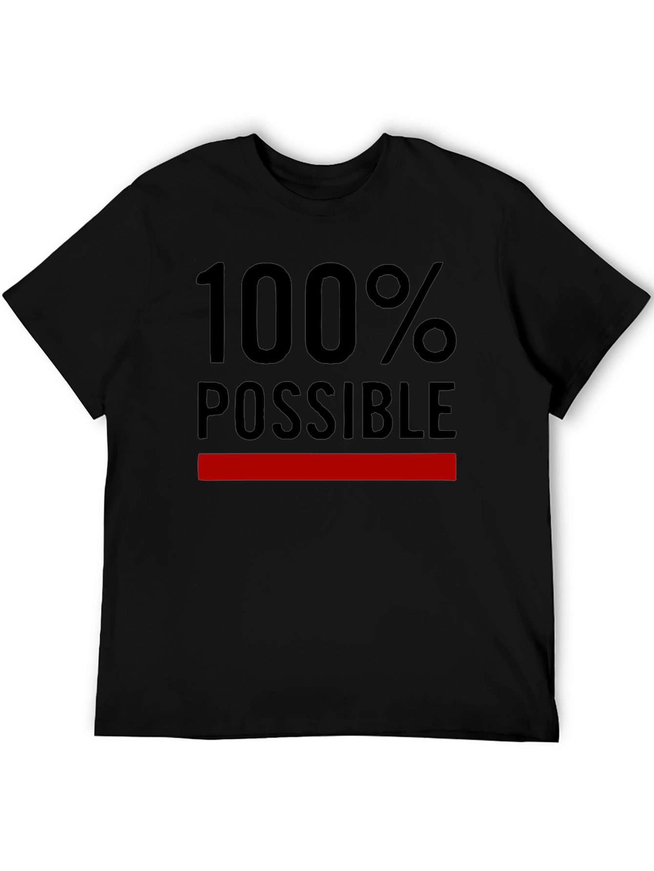 100% Possible Graphic T-Shirt - Black