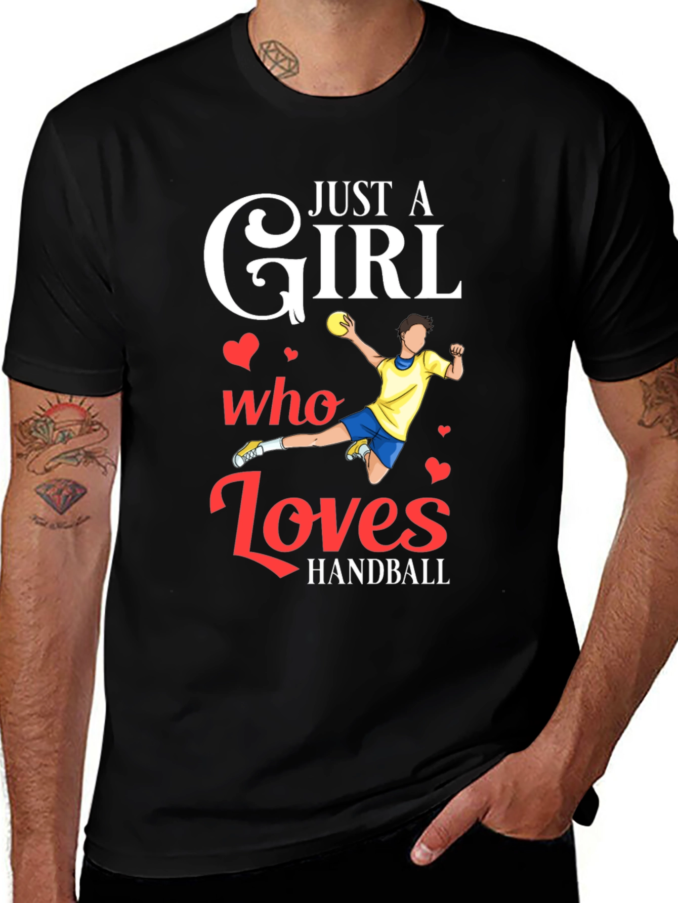 Handball Girls Love T-Shirt