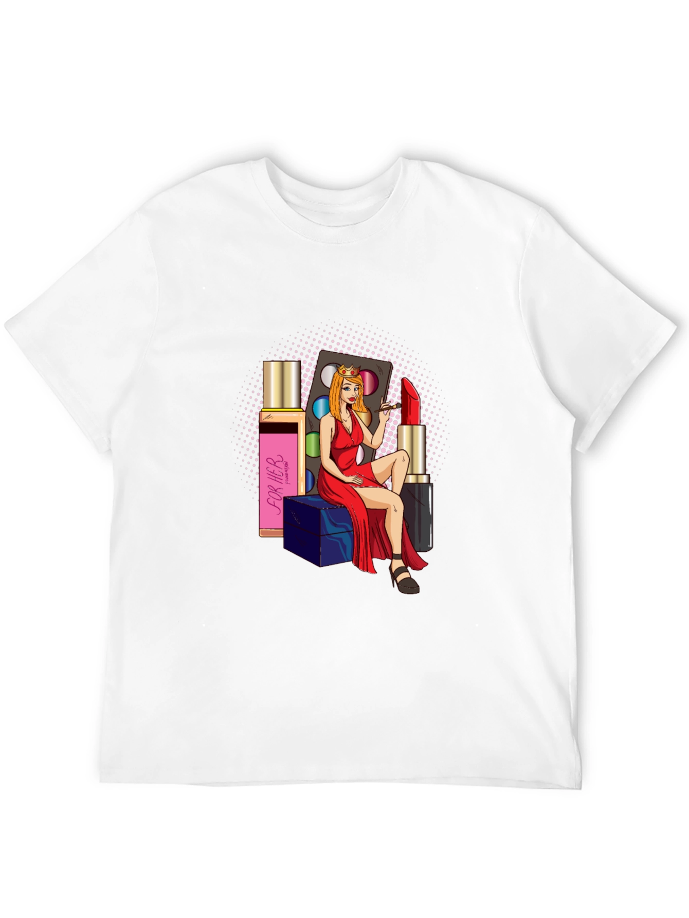 Glamour Girl T-Shirt: Beauty & Style