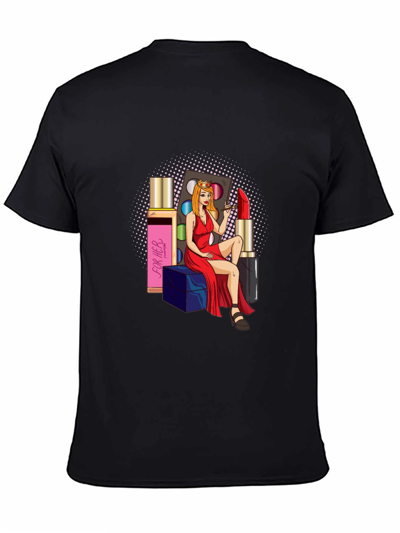 Glamour Girl T-Shirt: Beauty & Style