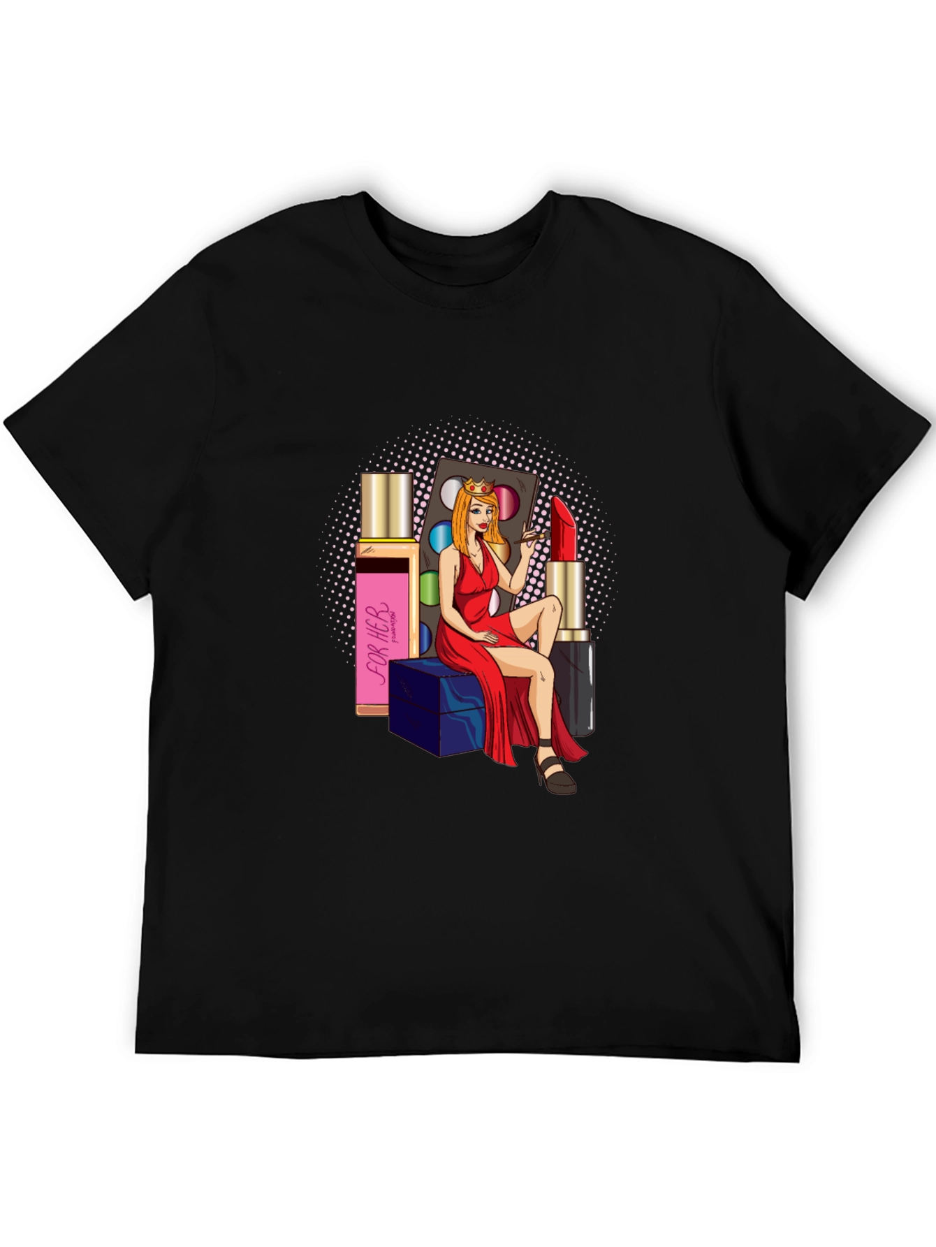 Glamour Girl T-Shirt: Beauty & Style