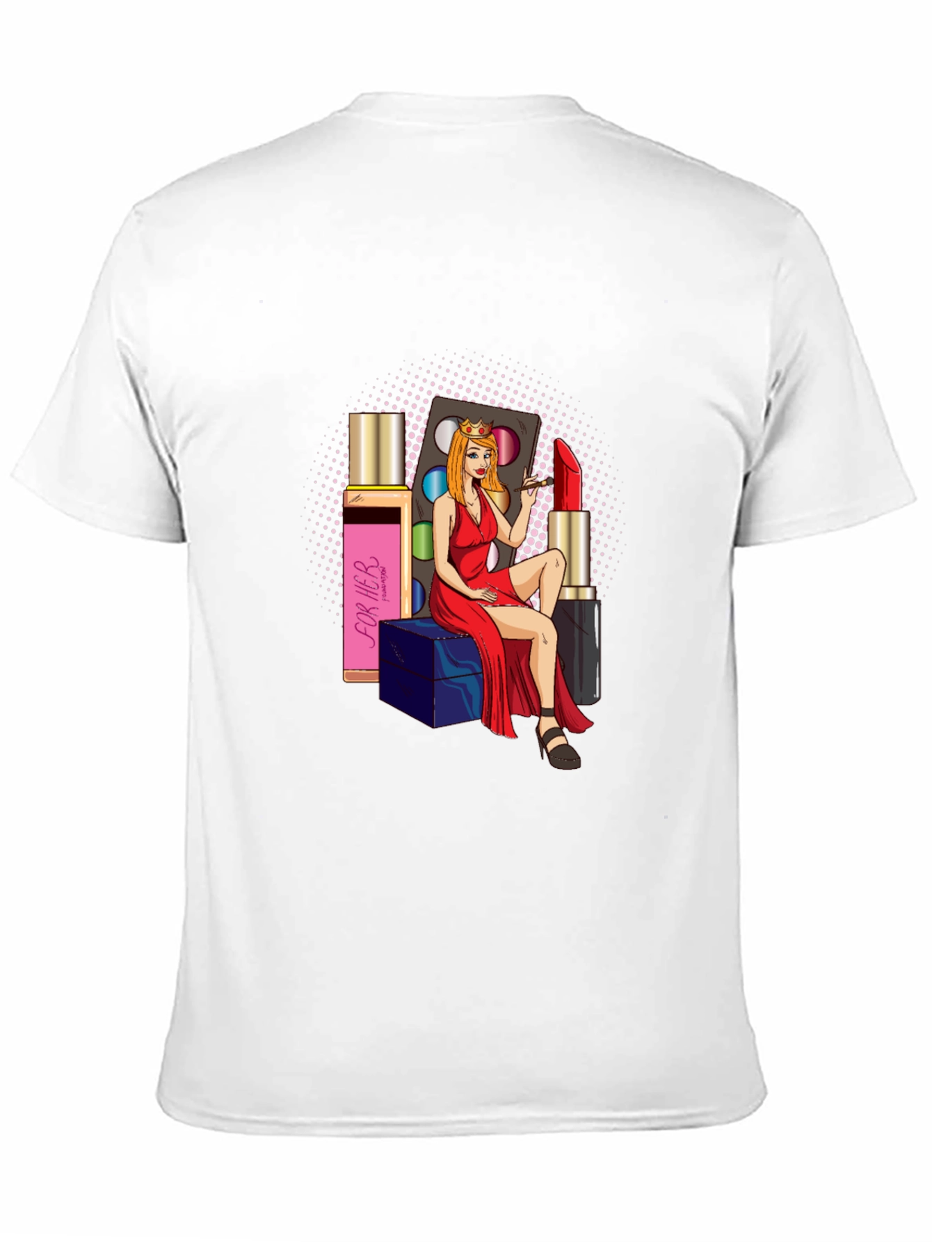 Glamour Girl T-Shirt: Beauty & Style