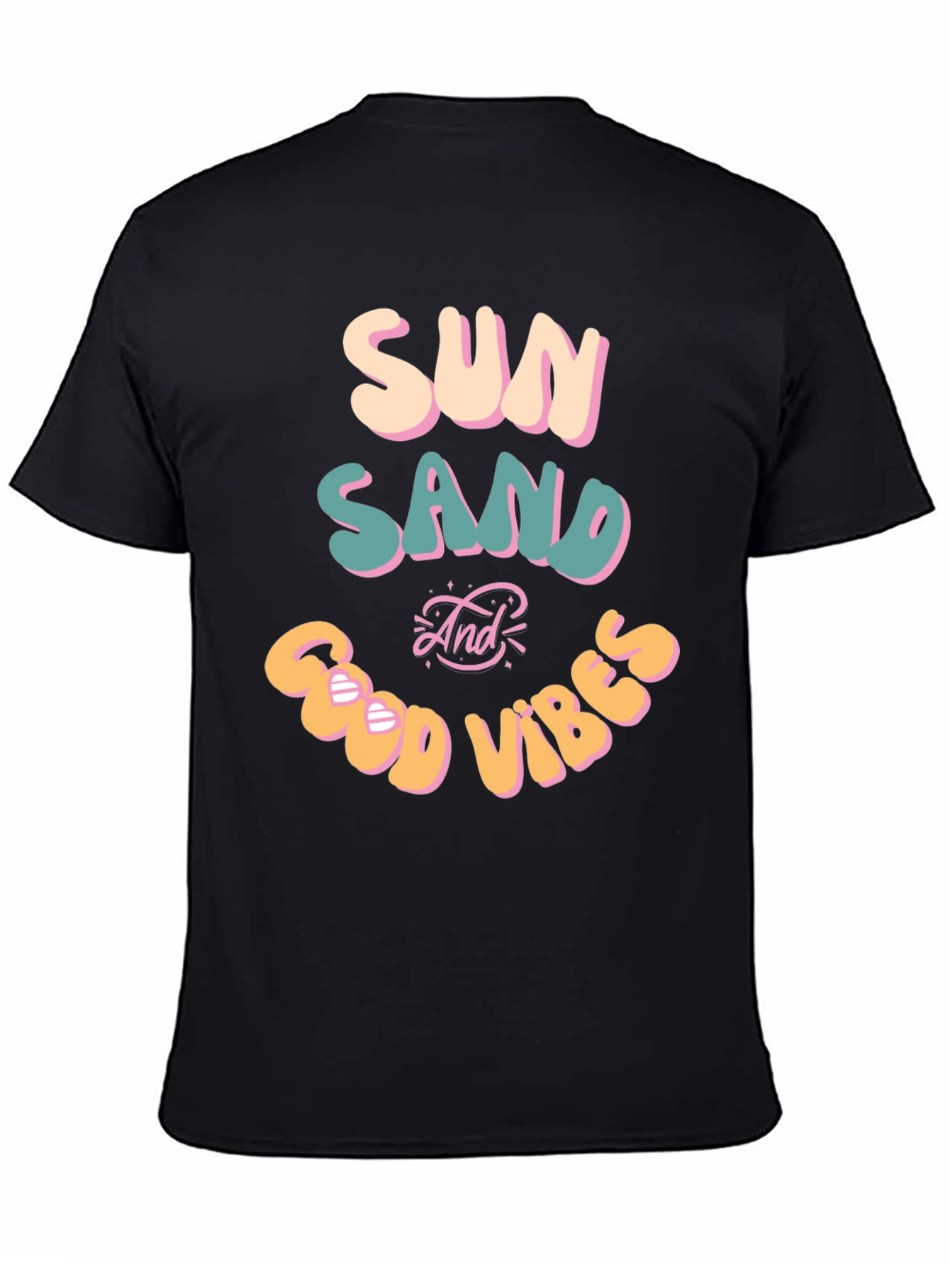 Sun Sand Good Vibes Graphic T-Shirt