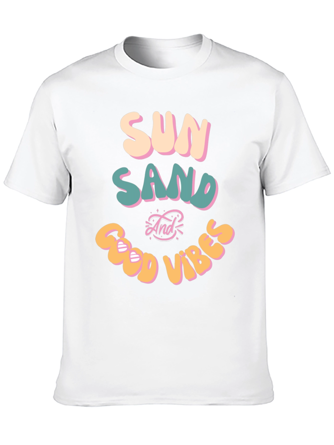 Sun Sand Good Vibes Graphic T-Shirt
