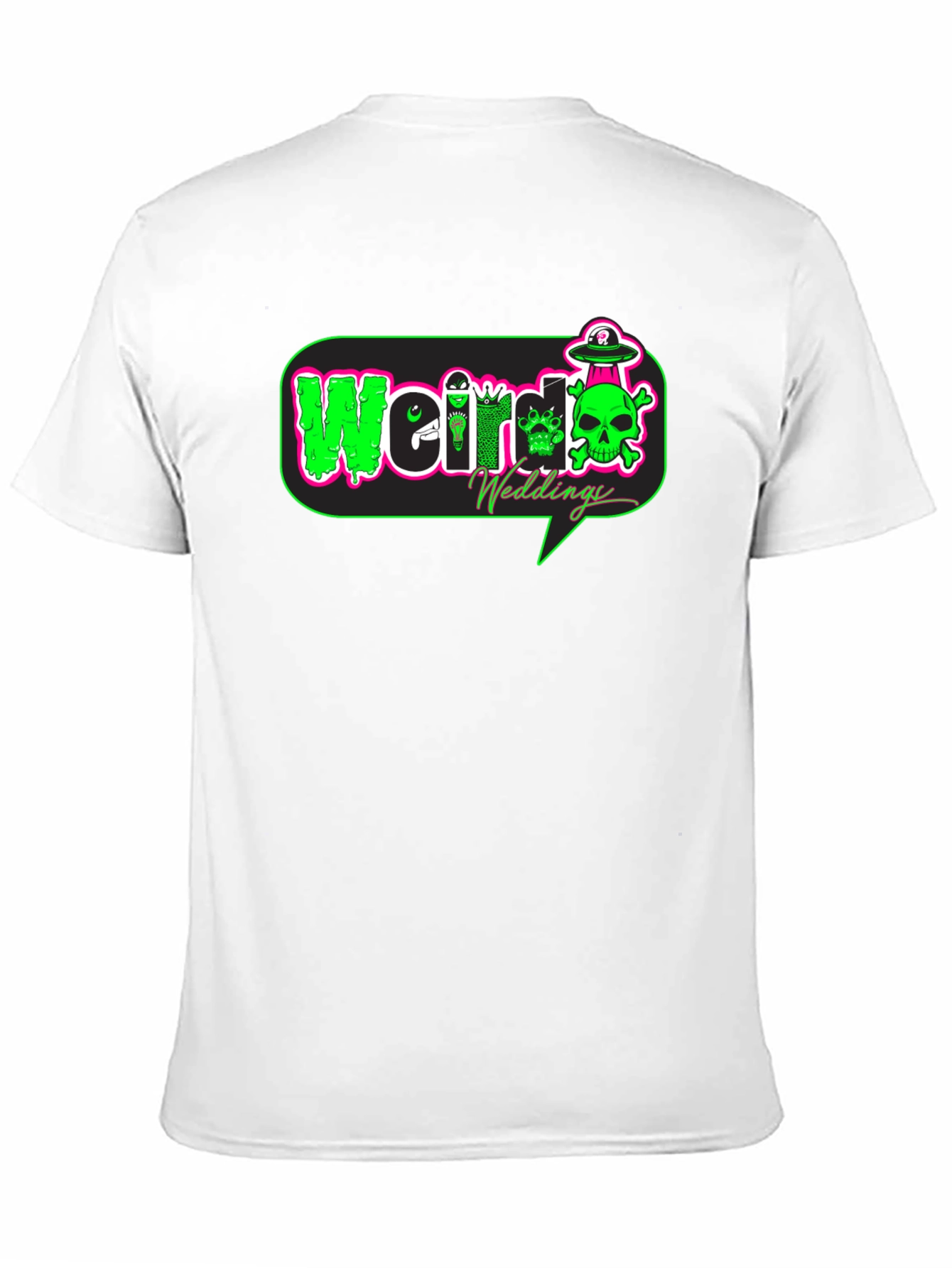Weird Weddings Black Graphic Tee