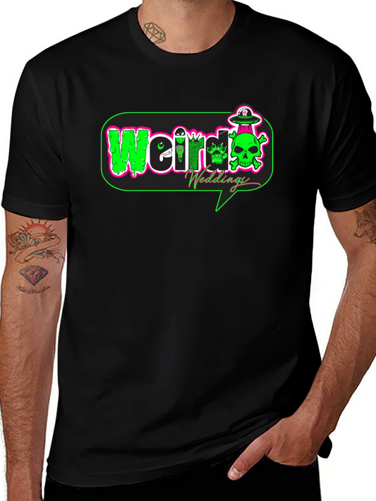 Weird Weddings Black Graphic Tee